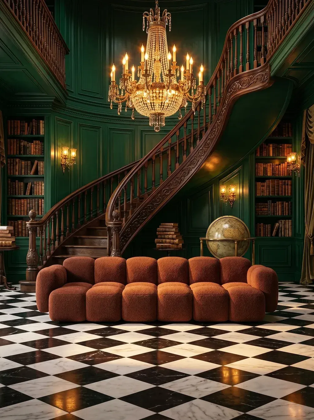The INSERT SOFA REFERENCE sits in the center of a
