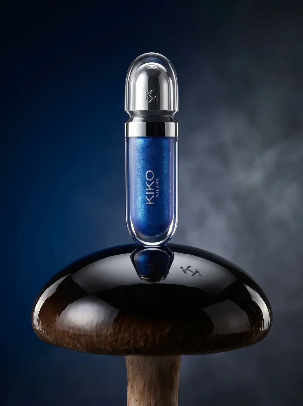ATTACHED PRODUCT dramatically placed on top of a glossy premium