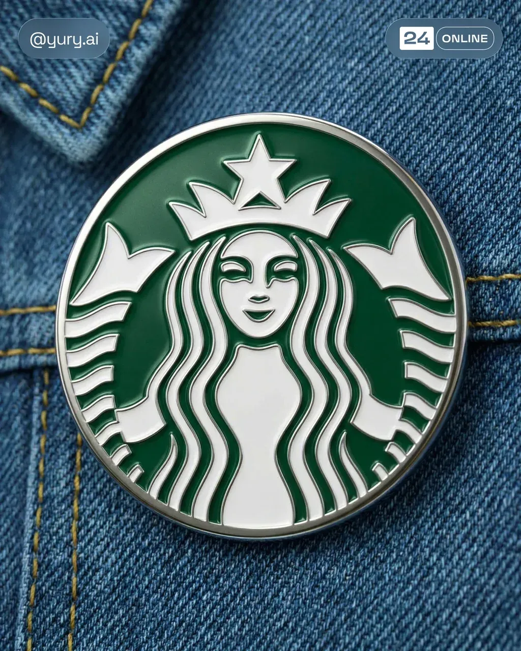 Create a hyperrealistic 3D render of BRAND , transformed into