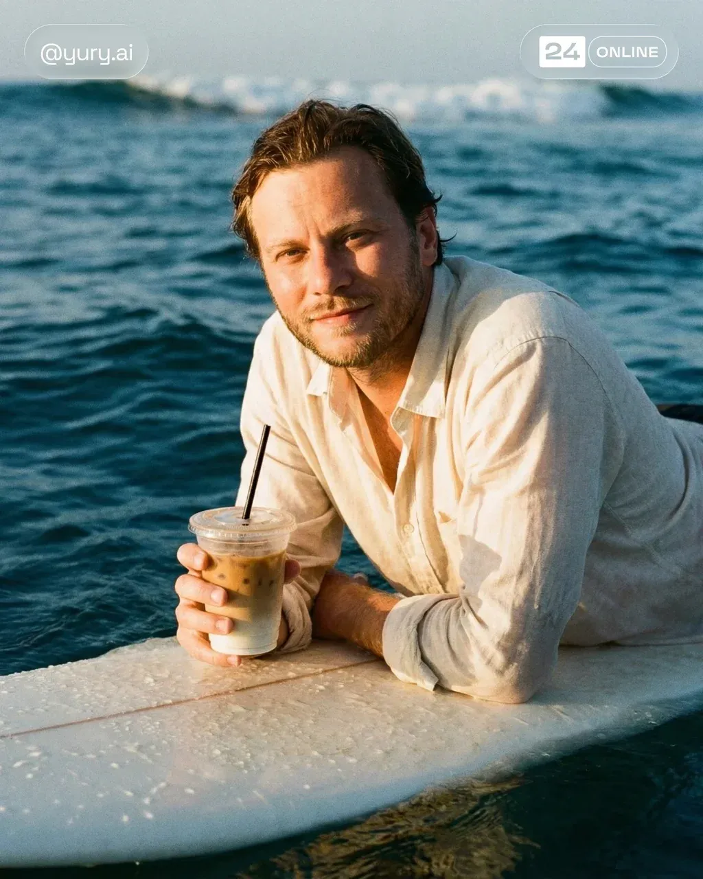 A high-quality lifestyle photograph of a man with a dark