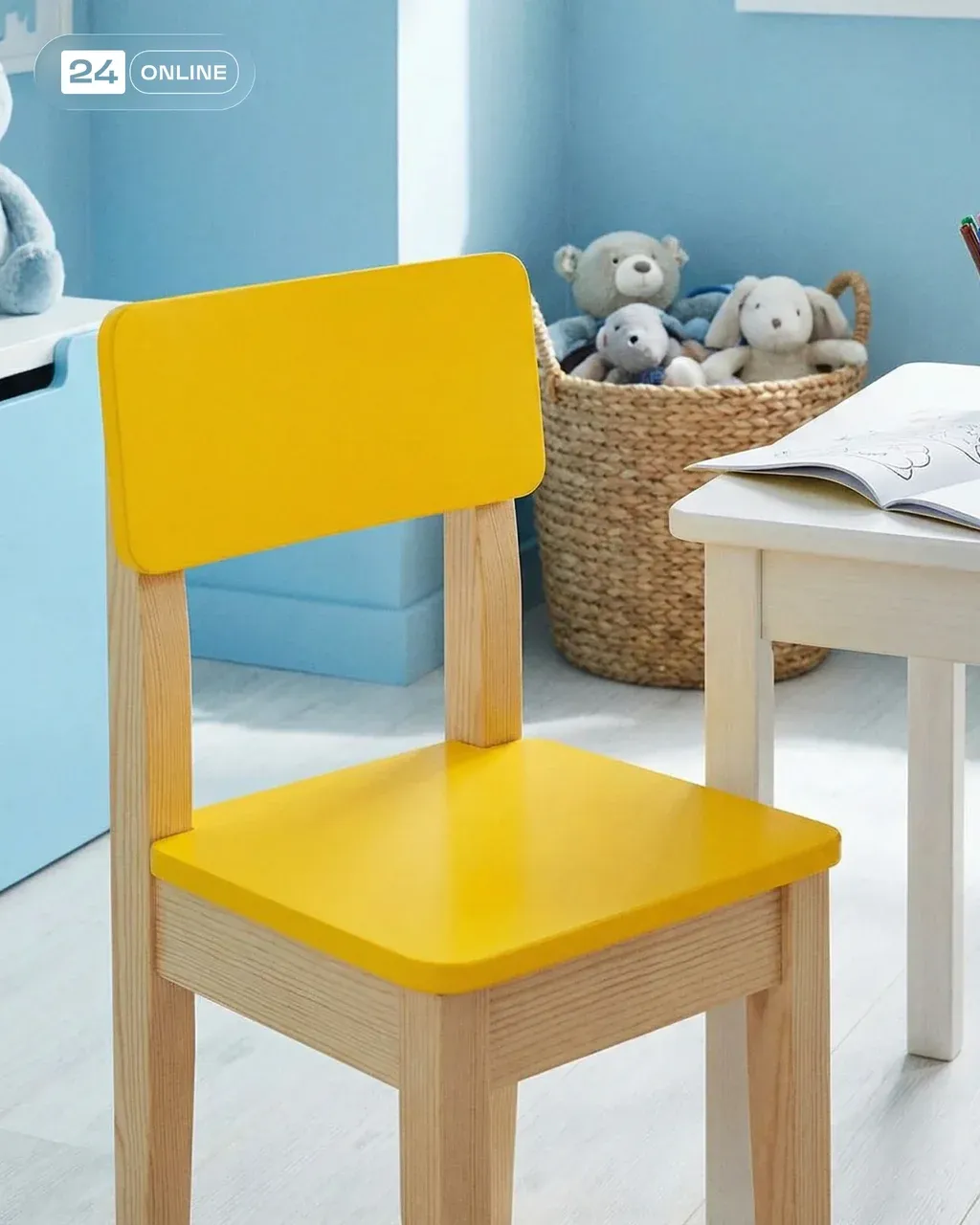 The object from the uploaded photo — a children’s stool