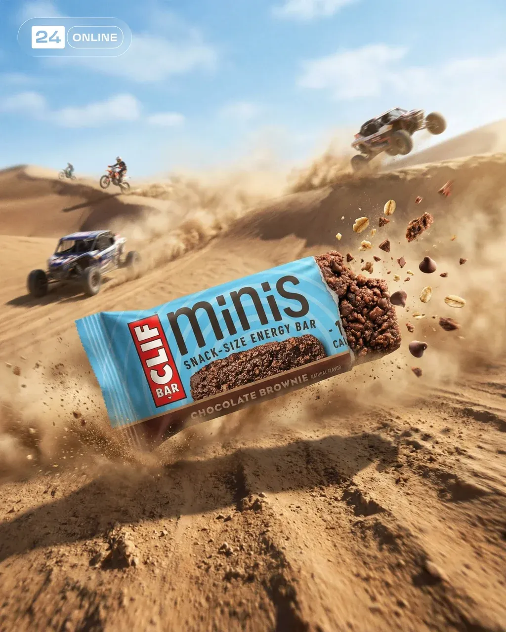 A cinematic ultra-realistic advertising visual featuring @img1 as a bold