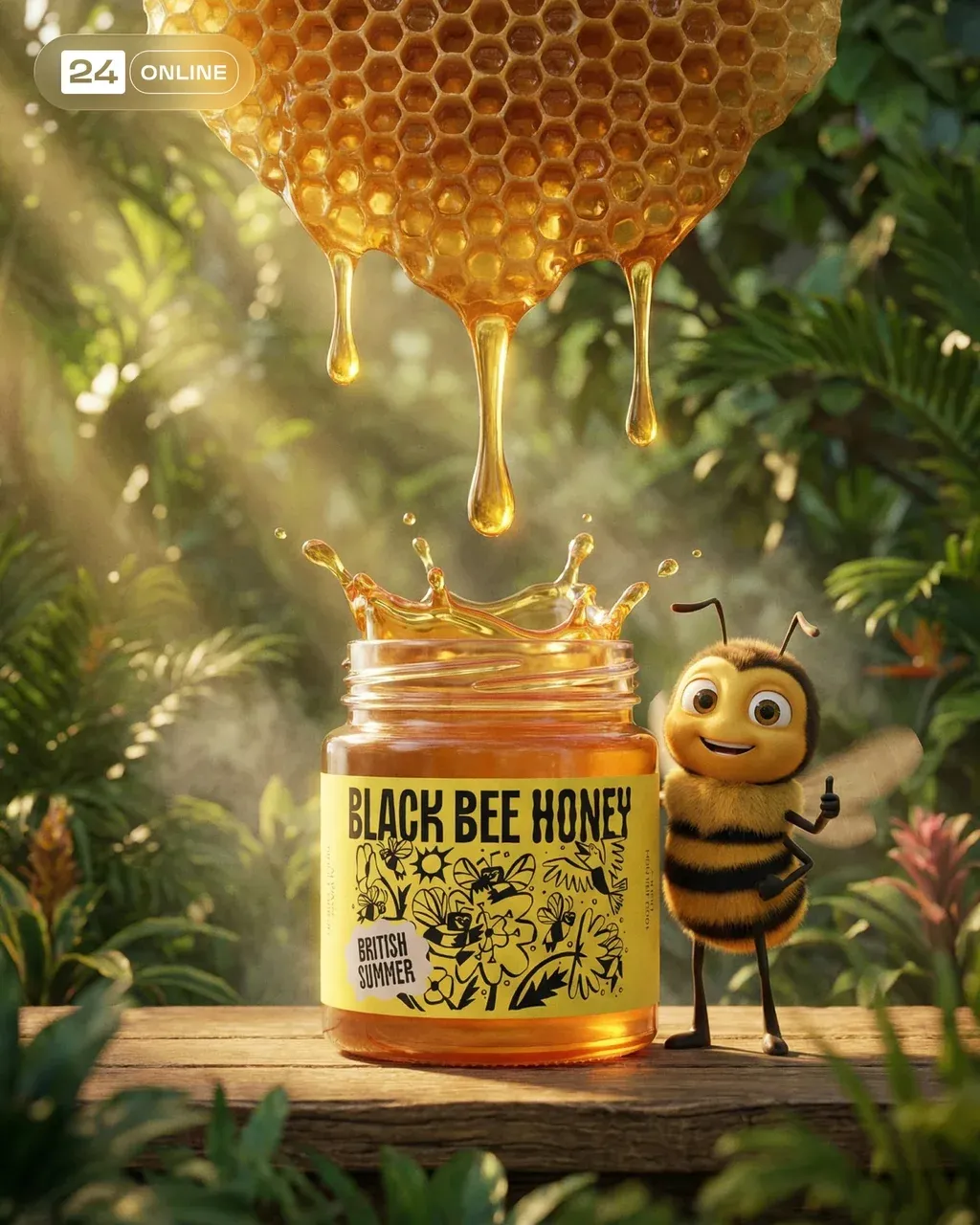 A cinematic, ultra-realistic product advertising scene featuring @img1 (uploaded…