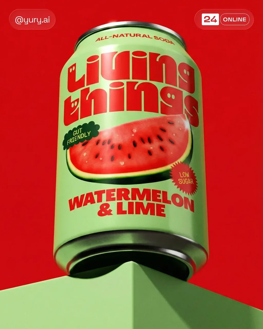 A surreal photography scene featuring one single oversized PRODUCT ,