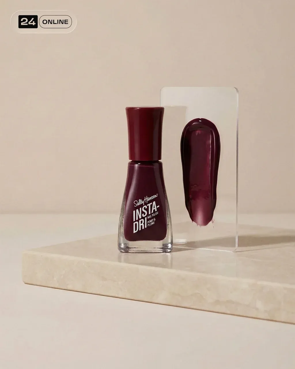 Minimal product shot of a PRODUCT bottle, COLOUR color, the