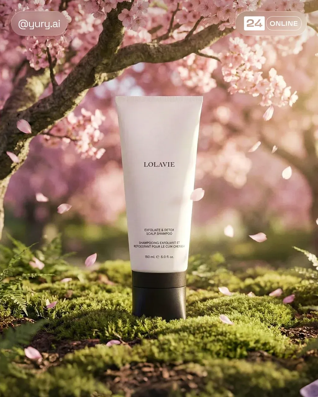 An ultra-realistic product photography shot featuring a PRODUCT standing upright