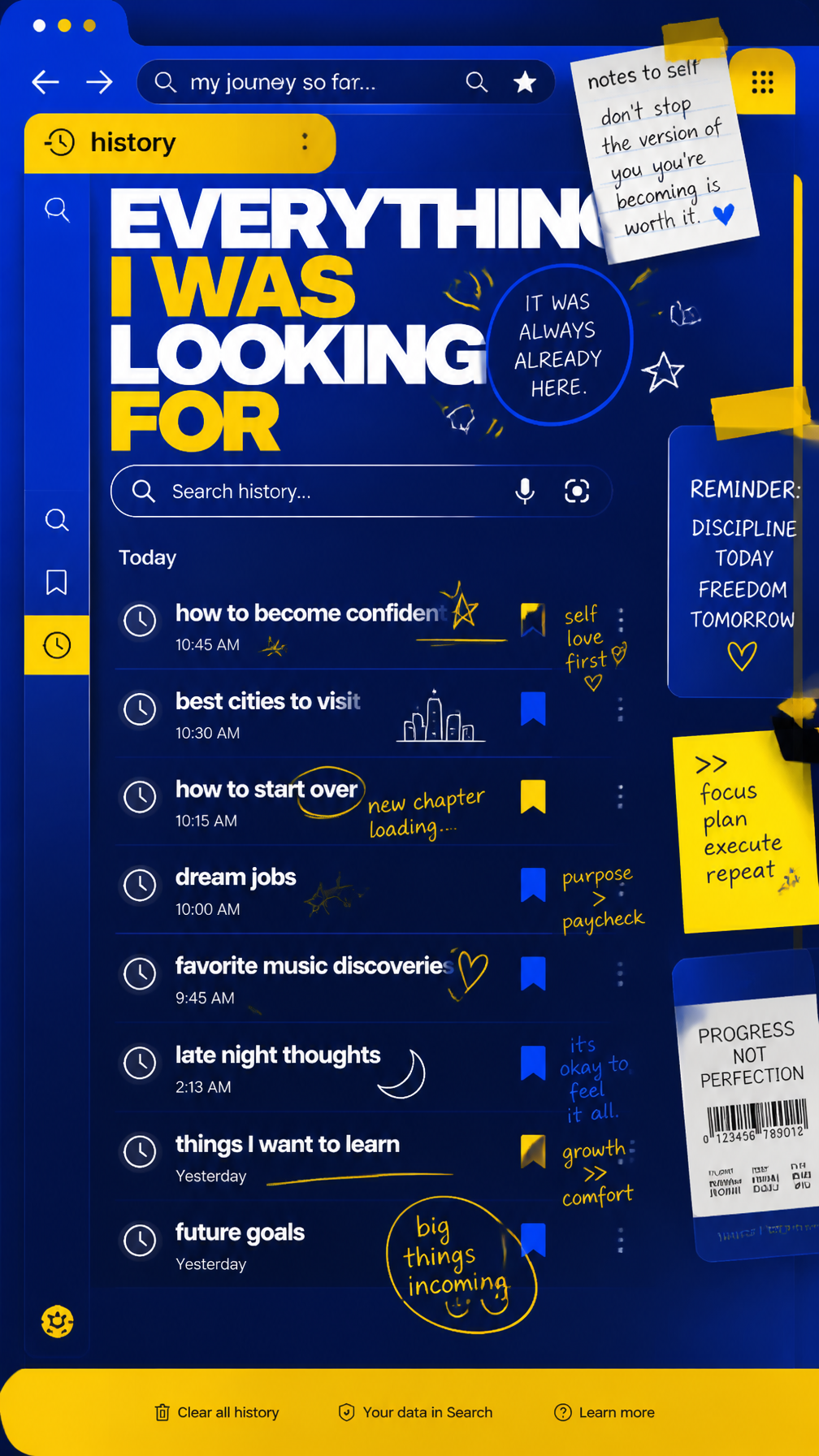 A premium 9:16 youth-culture editorial poster.Main Subject:A giant realistic search-engin…