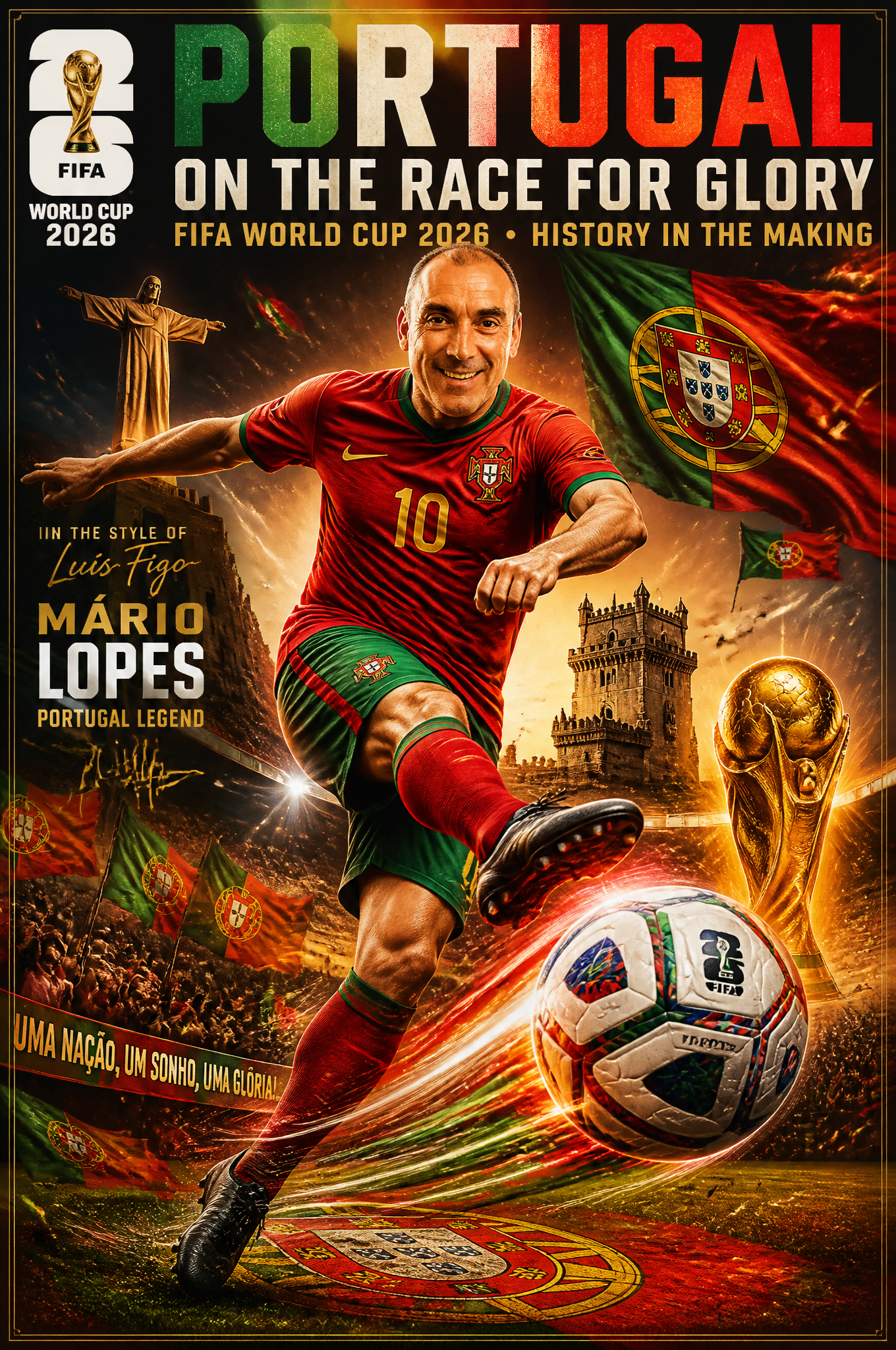 COUNTRY NAME : PORTUGAL PLAYER NAME : MÁRIO LOPES COUNTRY