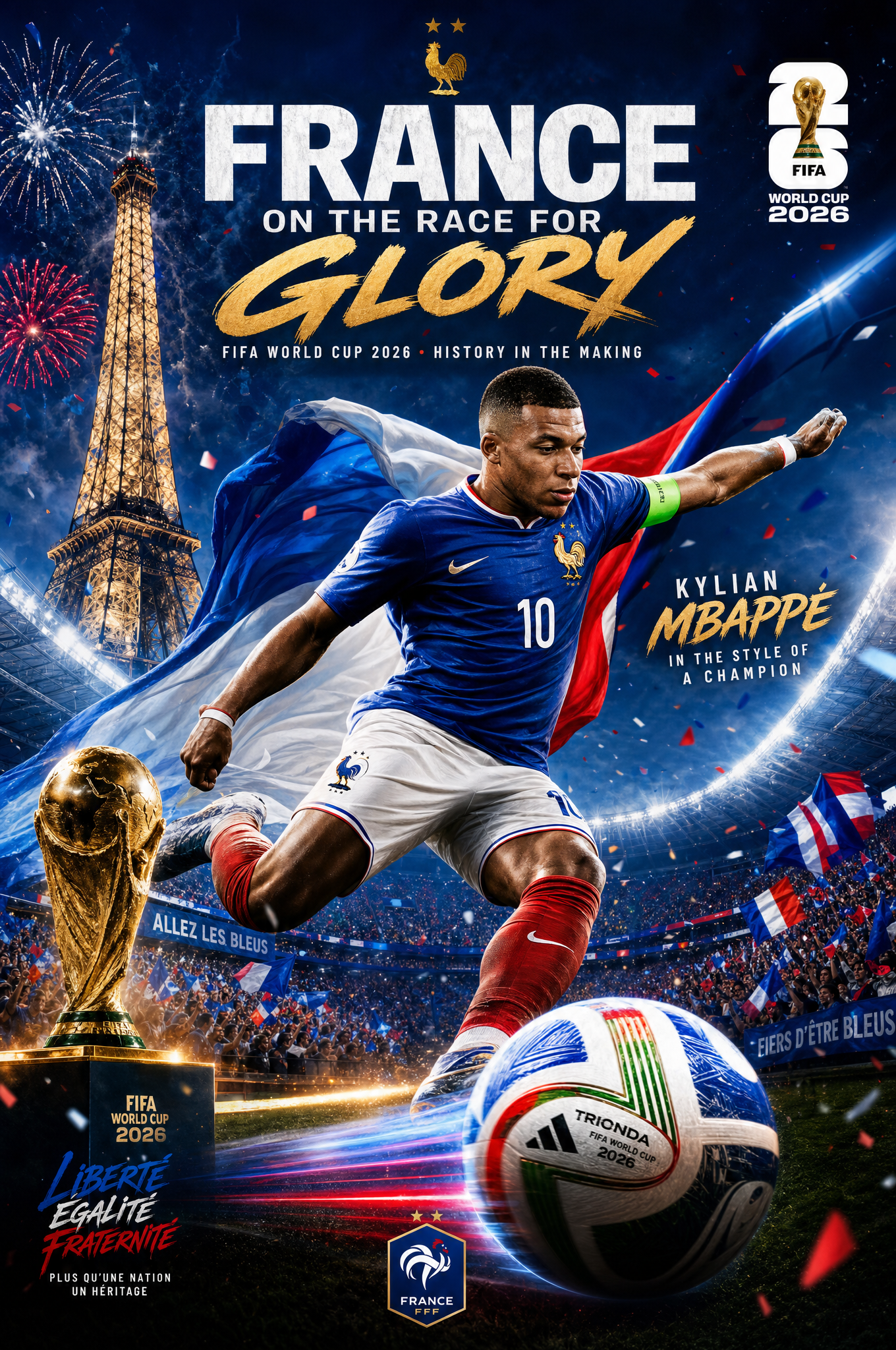 COUNTRY NAME : FRANCE PLAYER NAME : KYLIAN MBAPPE COUNTRY