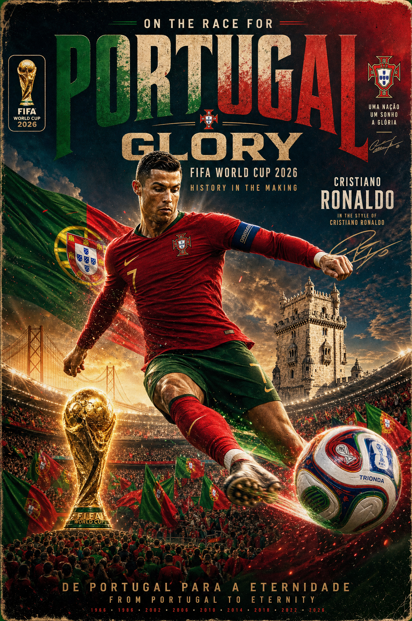 COUNTRY NAME : PORTUGAL PLAYER NAME : CRISTIANO RONALDO COUNTRY