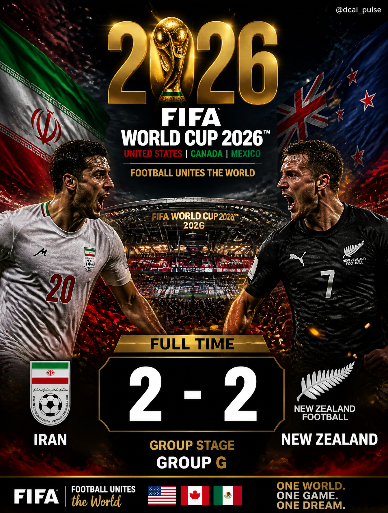 PLAYER 1 : Iran COUNTRY 1 : Iran Team1 Score