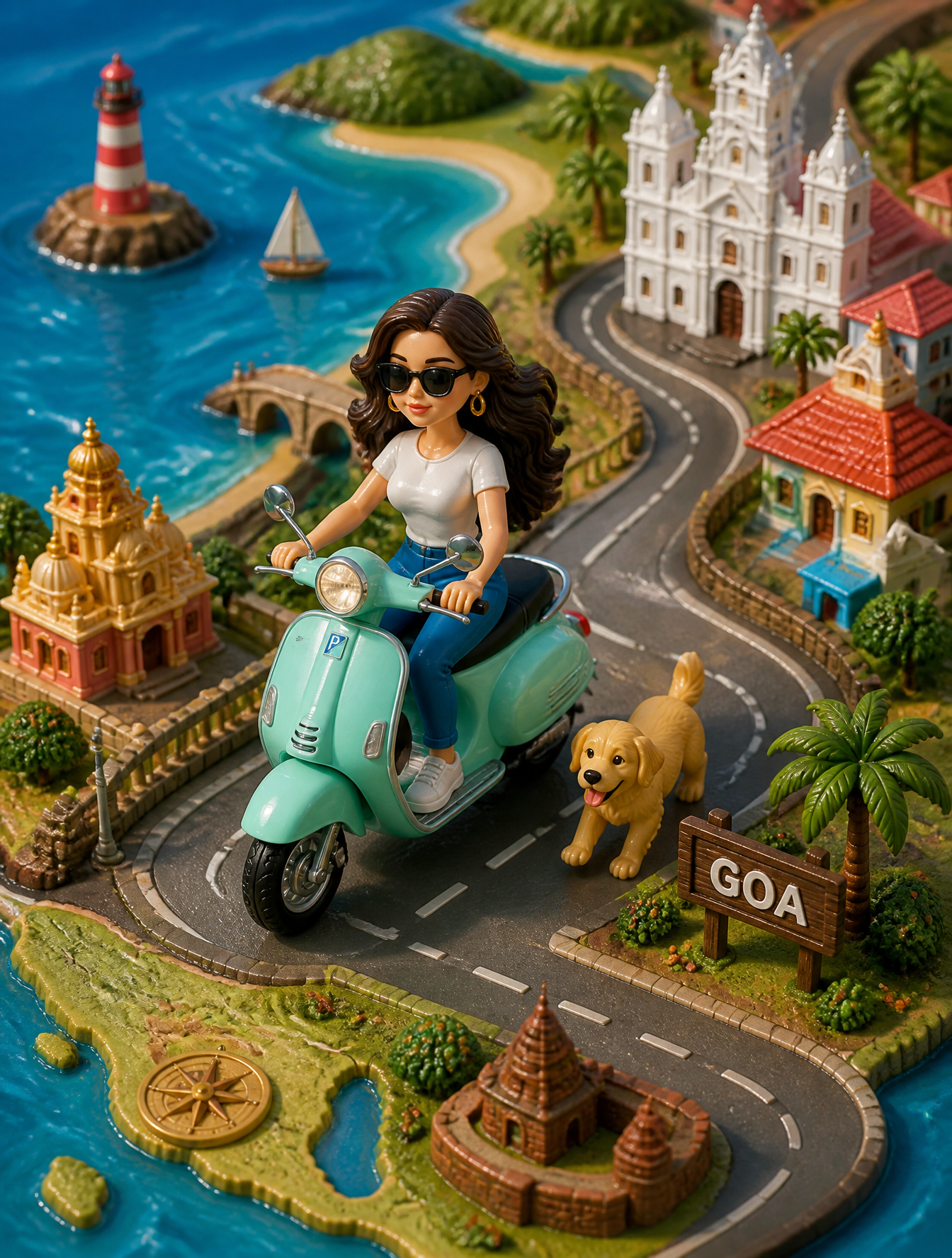 Transform the uploaded image into a premium toy-style render while preserving the origina…