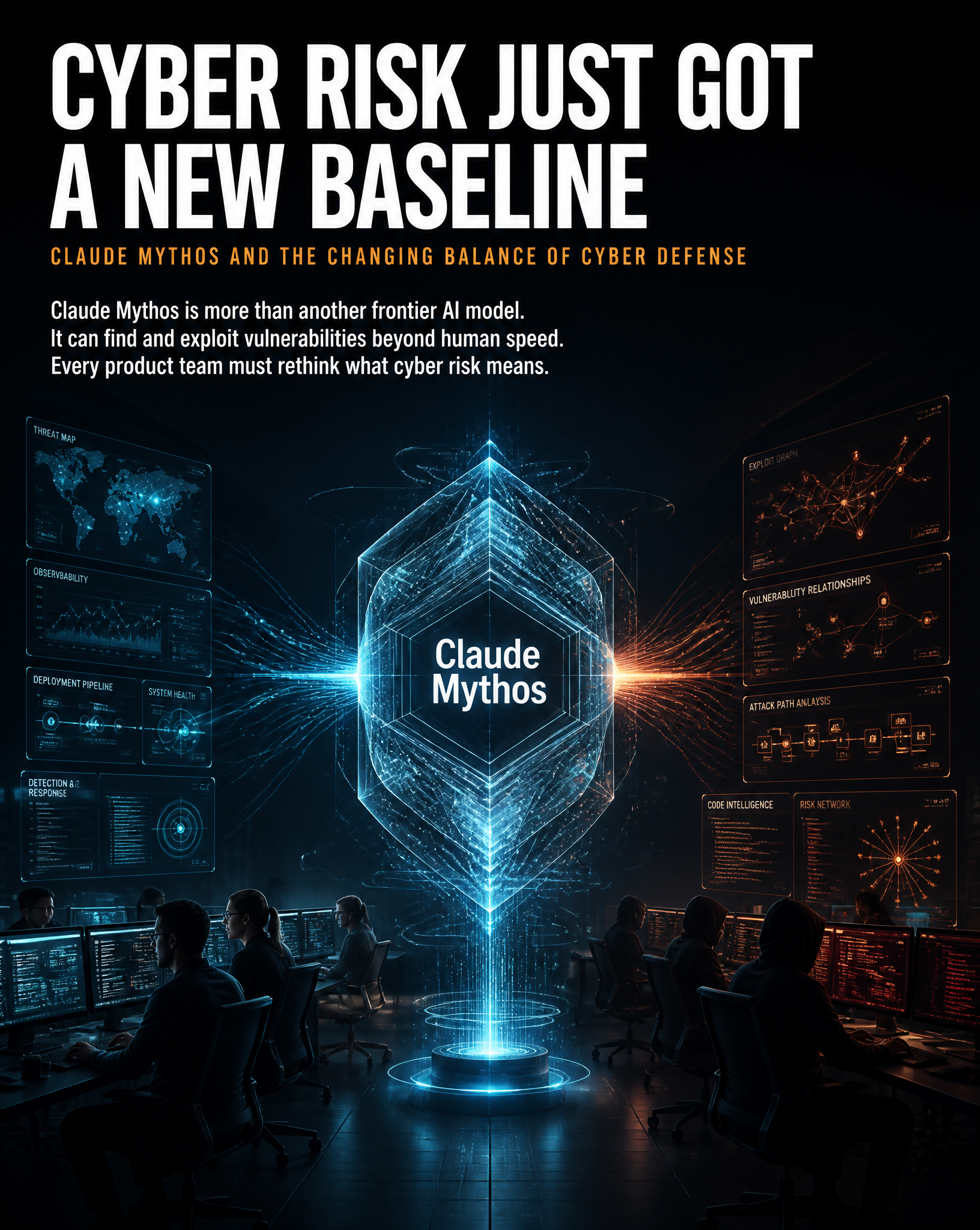 Create a premium LinkedIn editorial carousel slide in a consistent futuristic visual syst…