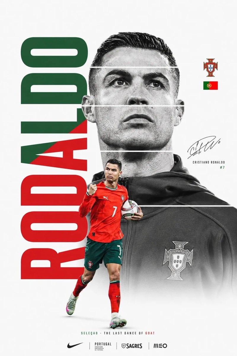 Create a premium FIFA World Cup poster design featuring a legendary football superstar. M…