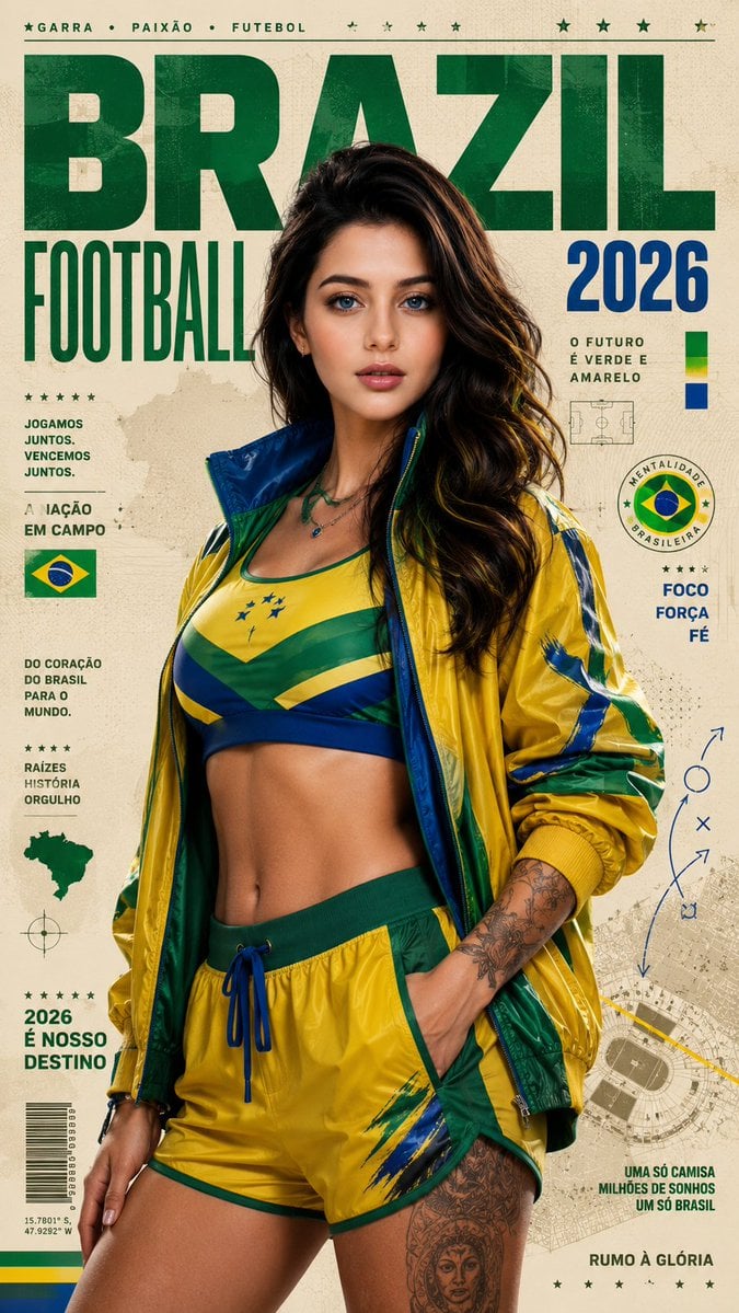 Ultra-realistic IMAX-level Netflix-style cinematic football magazine poster portrait, 9:1…