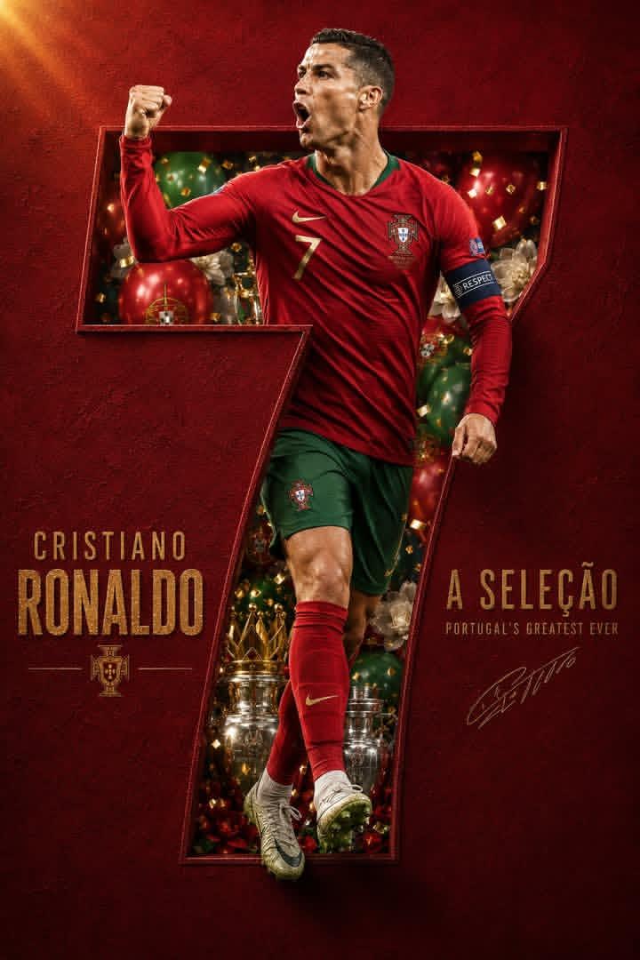 Professional luxury football poster, 4:5 ratio. Entire frame filled with a premium luxury…