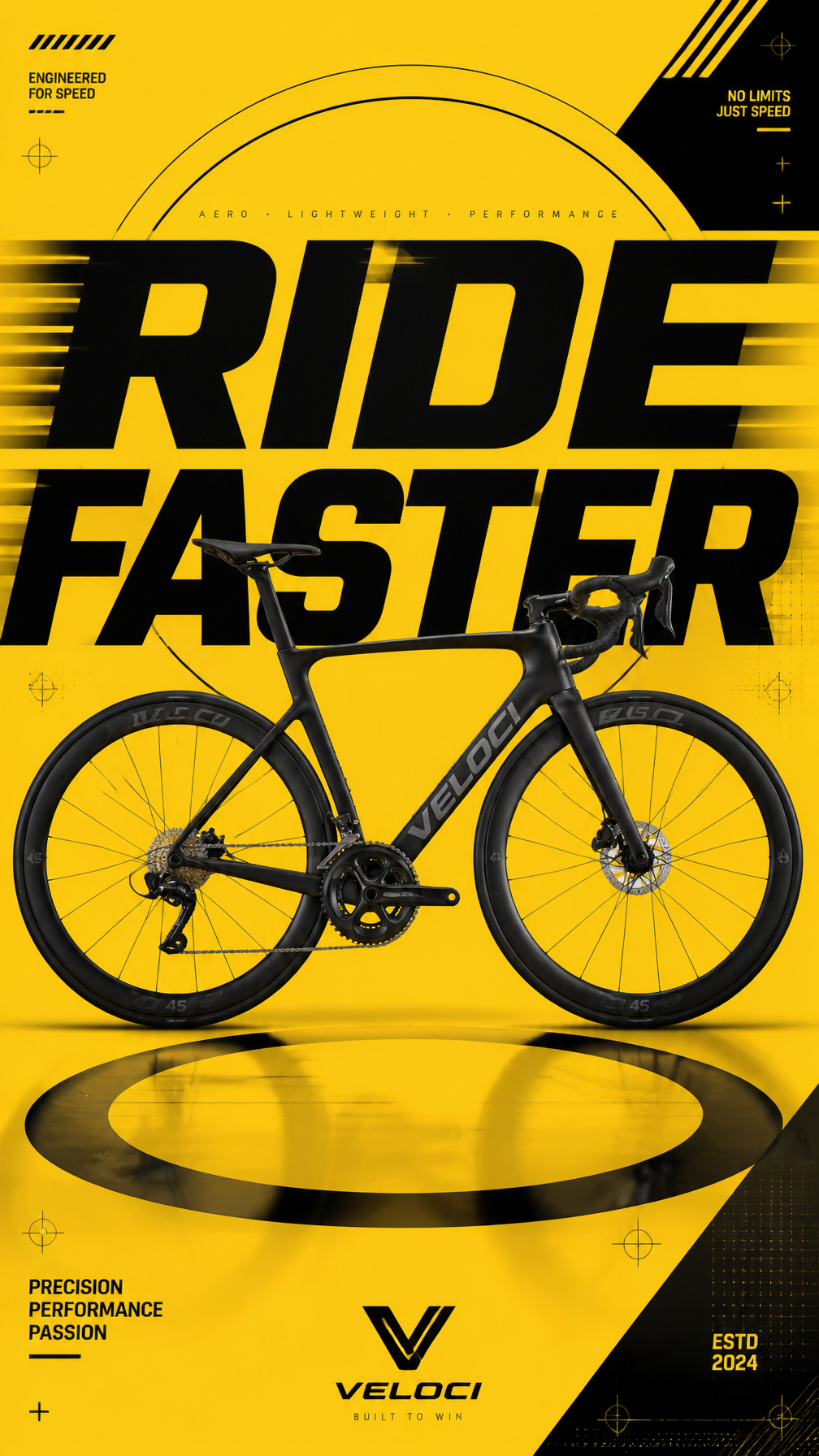 A premium commercial fitness advertising poster.Central Subject: