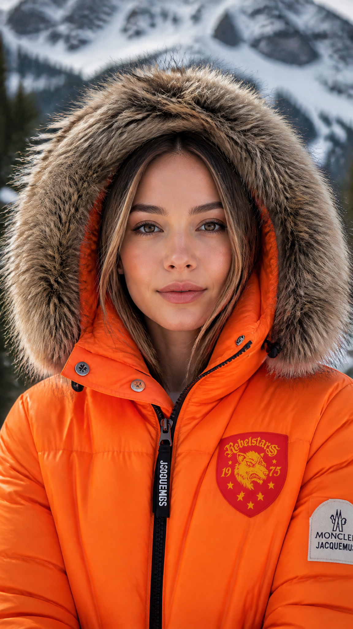 Female Model (see image reference for facial, make her face facing front), Fashion shoot,…