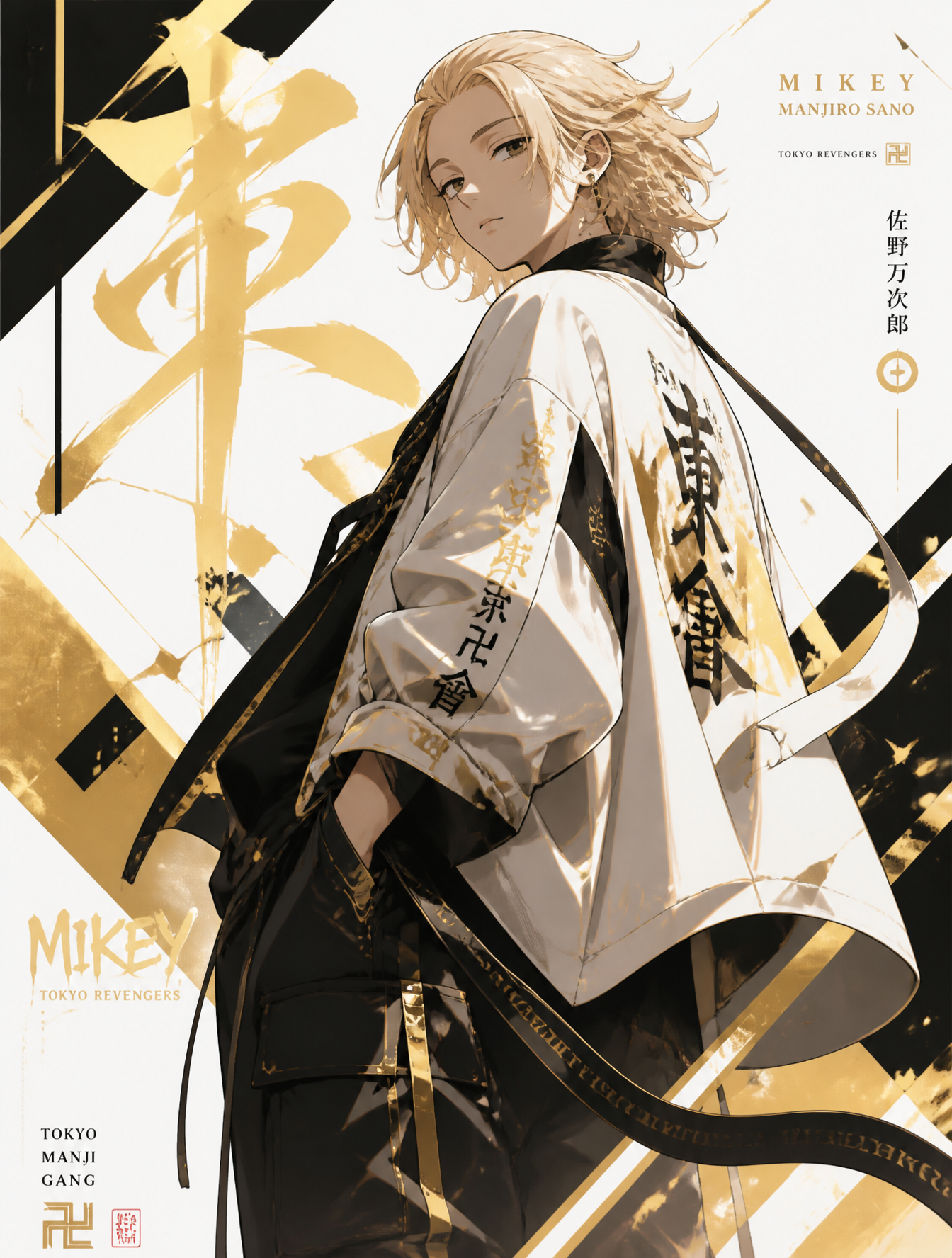 Create a premium character key visual featuring {Character Name} from {Franchise}.