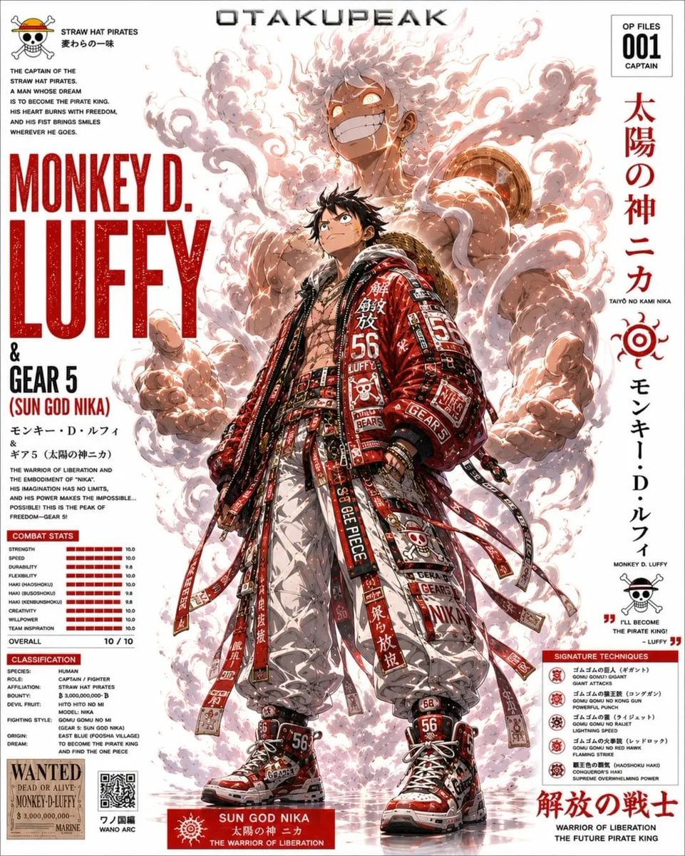 MASTERPIECE anime character dossier poster, ultra-detailed manga illustration, premium co…