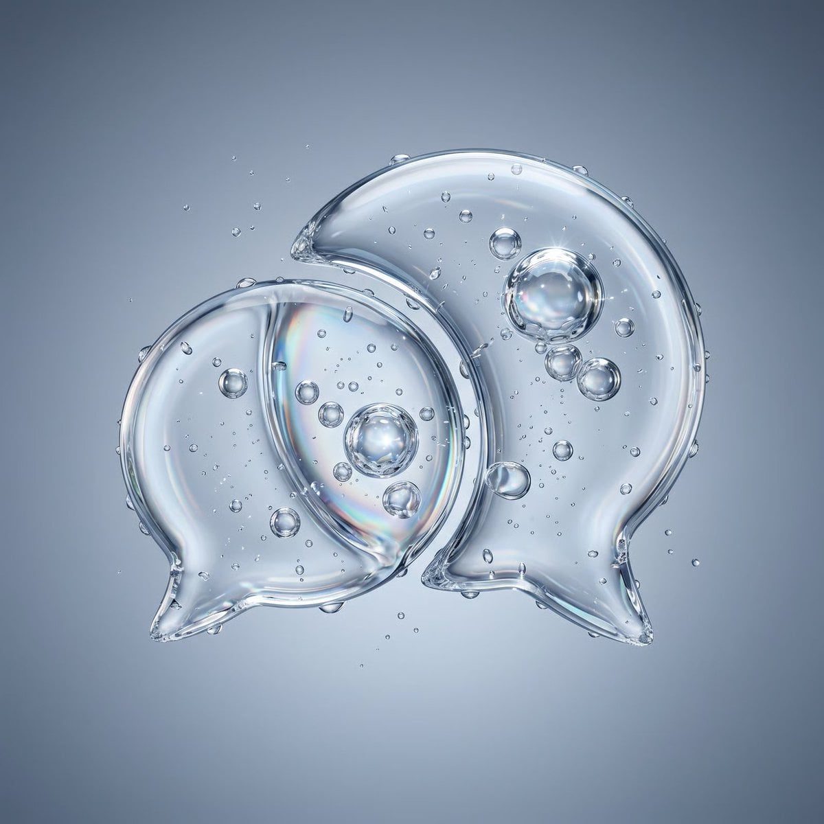 Transform [LOGO NAME] into a premium water-bubble logo while preserving its exact shape, …