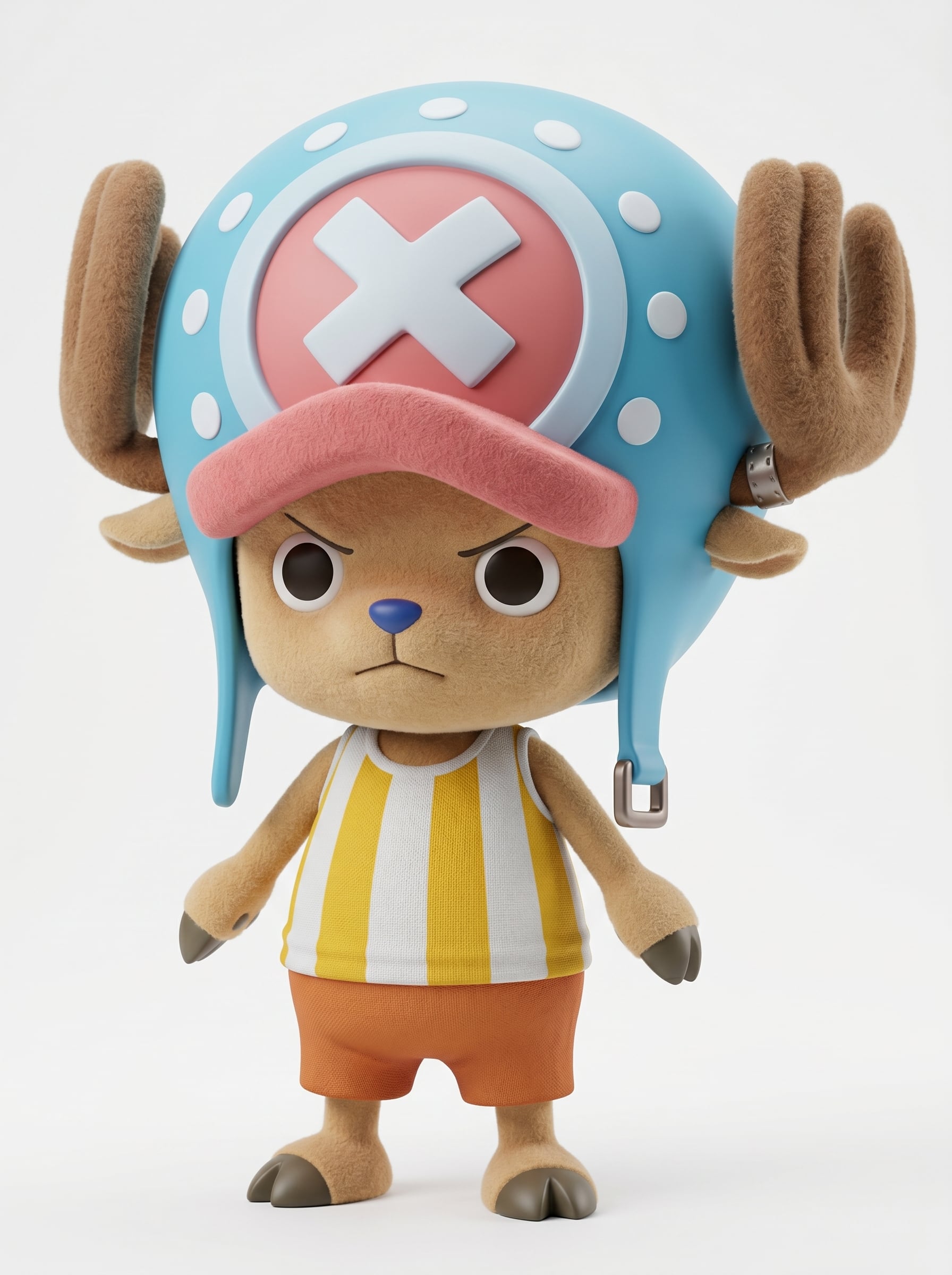 Tony Tony Chopper from One Piece features a high-quality 3D vinyl toy. The attached photo…