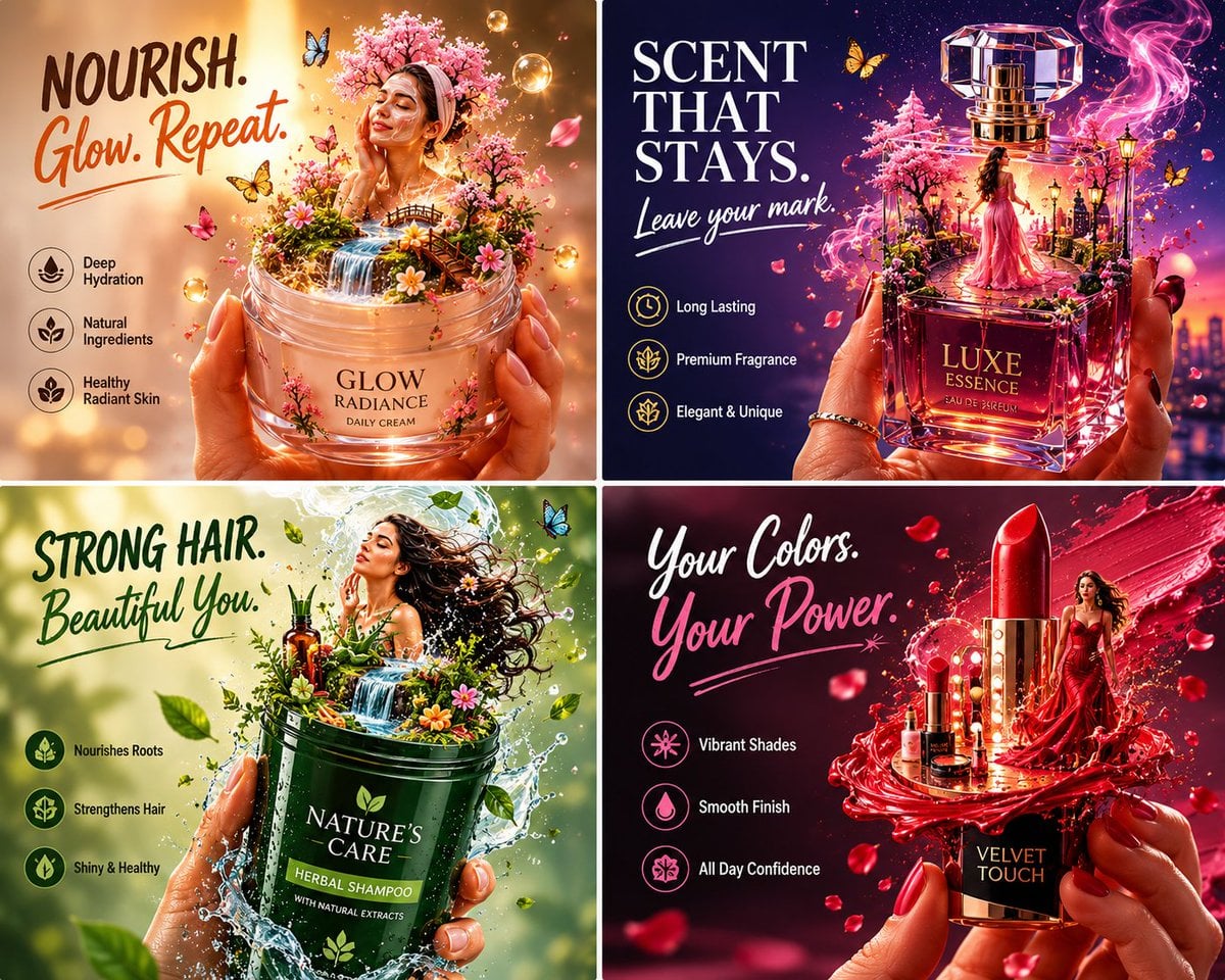 Create an ultra-detailed luxury commercial advertising poster.