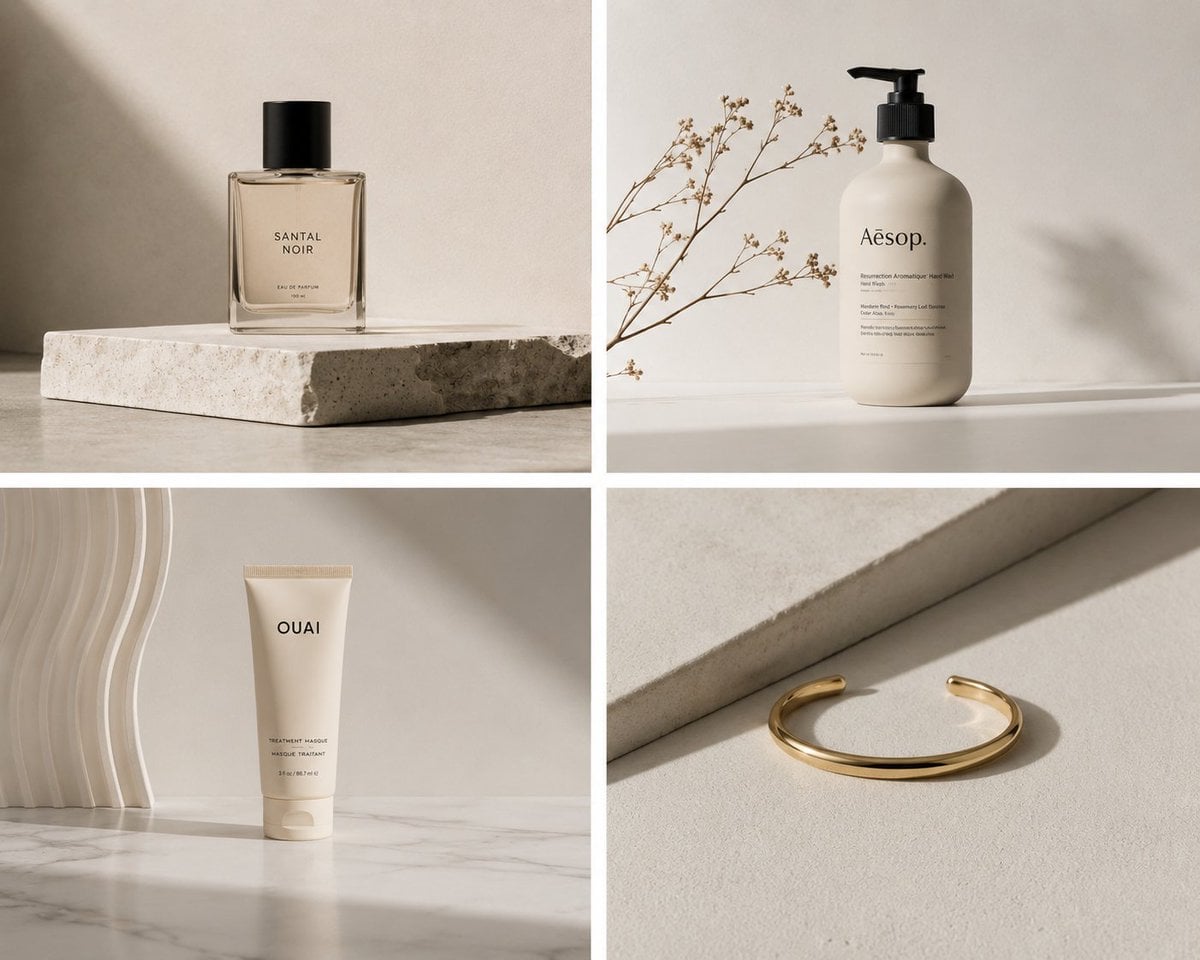 Discover the essence of elegance through minimalist product photography. With clean lines…