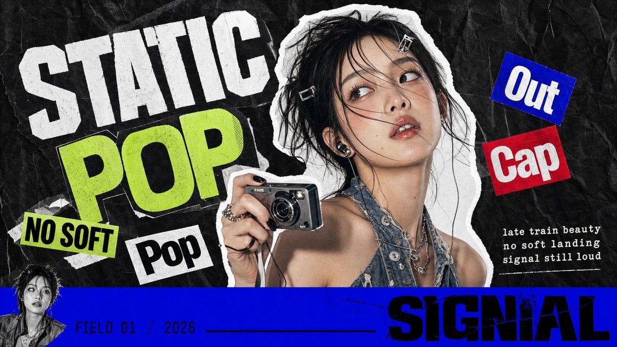 Create a 9:16 K-pop apocalypse ransom zine poster featuring [SUBJECT] [SUBJECT_ACTION], s…