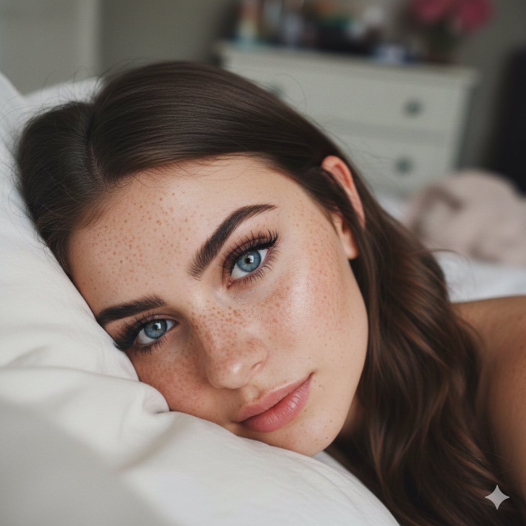 subject_details : appearance : “description : Young woman eyes :