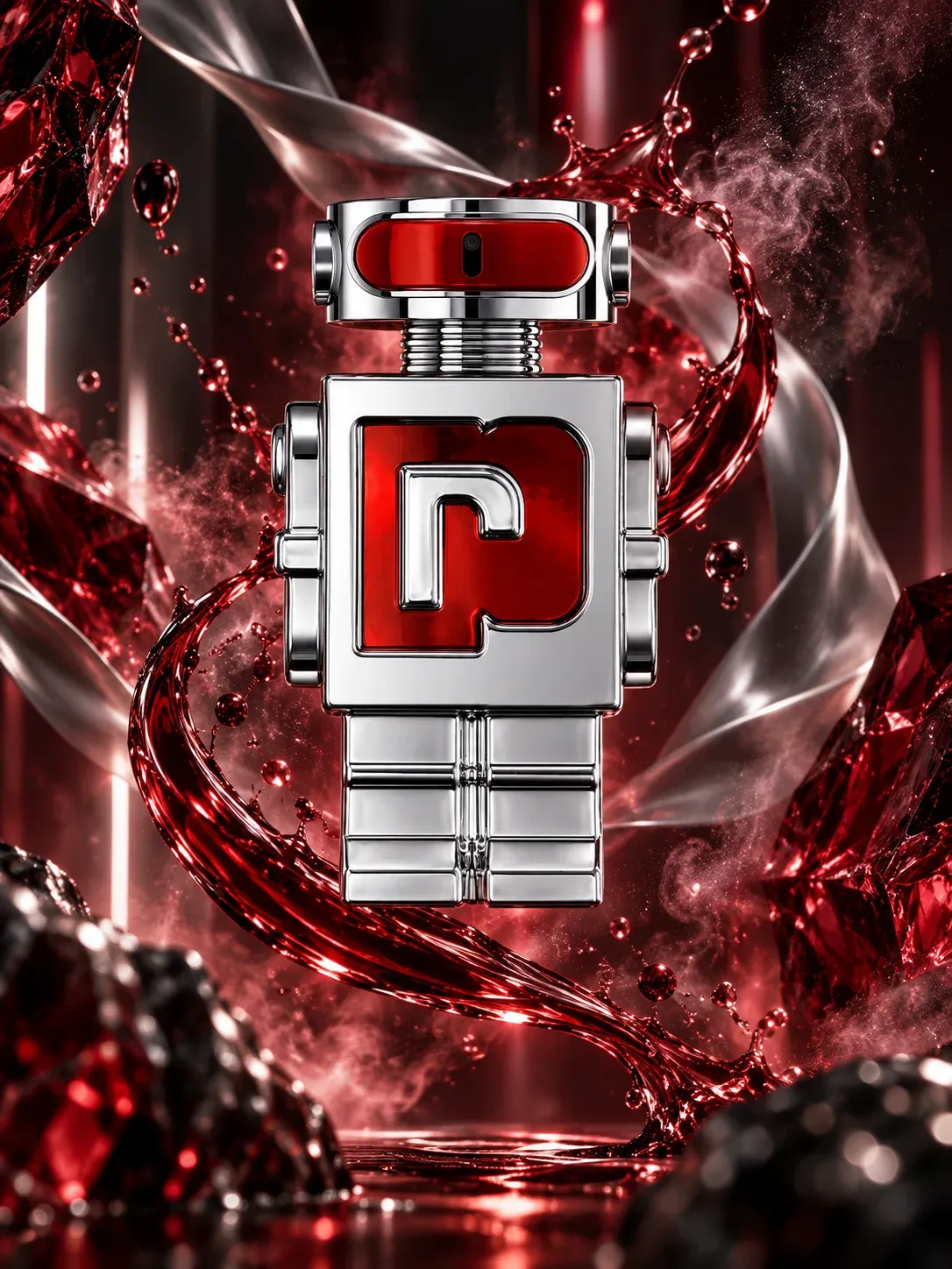 perfume flotante comercial de lujo
