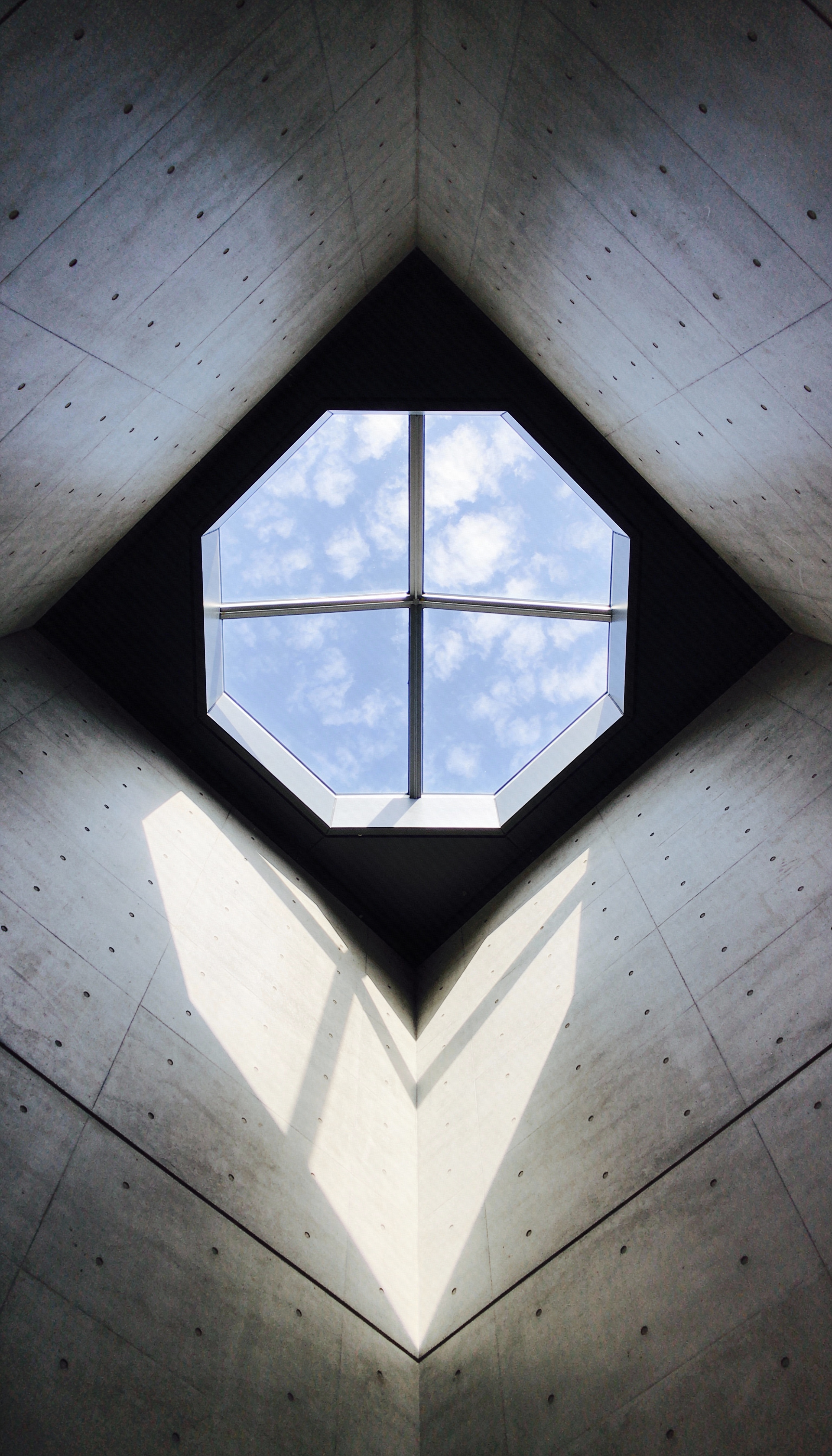 Sky Opened Between Concrete