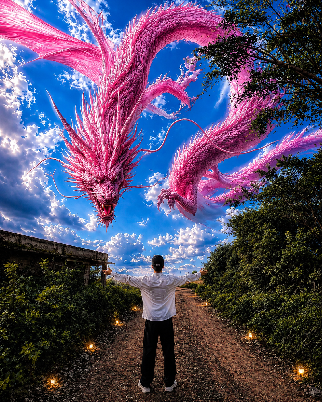 Pink Dragon Ascension