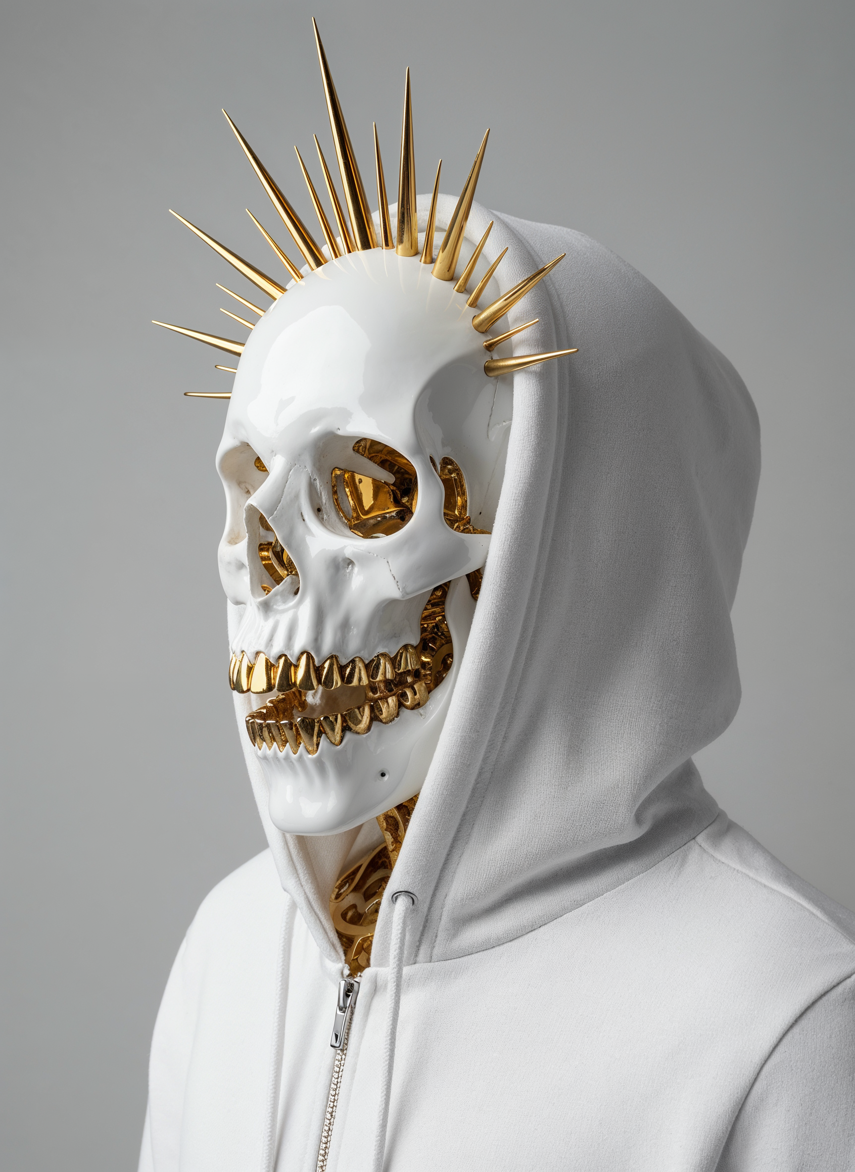 High-Quality Image of a Skull