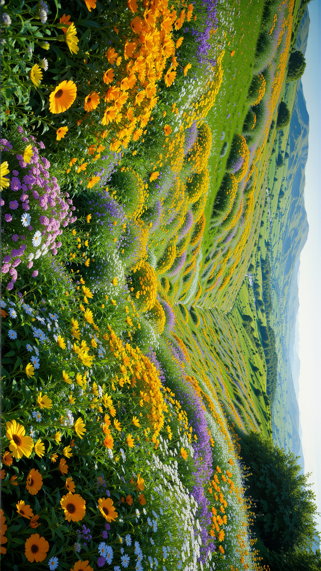 Endless Floral Hills