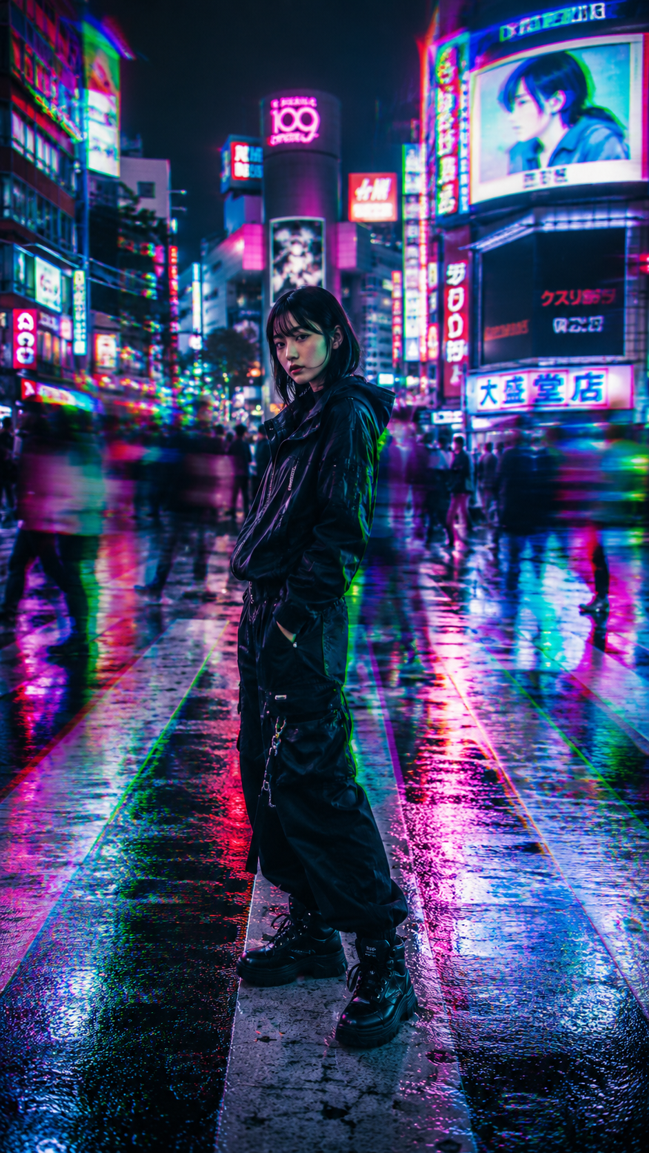 Neon Phantom of the Crossing