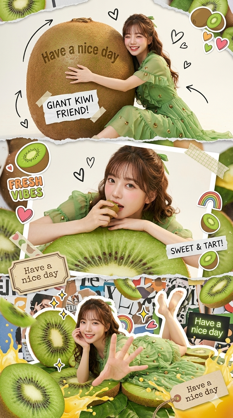 The Giant Fruit Scrapbook Series