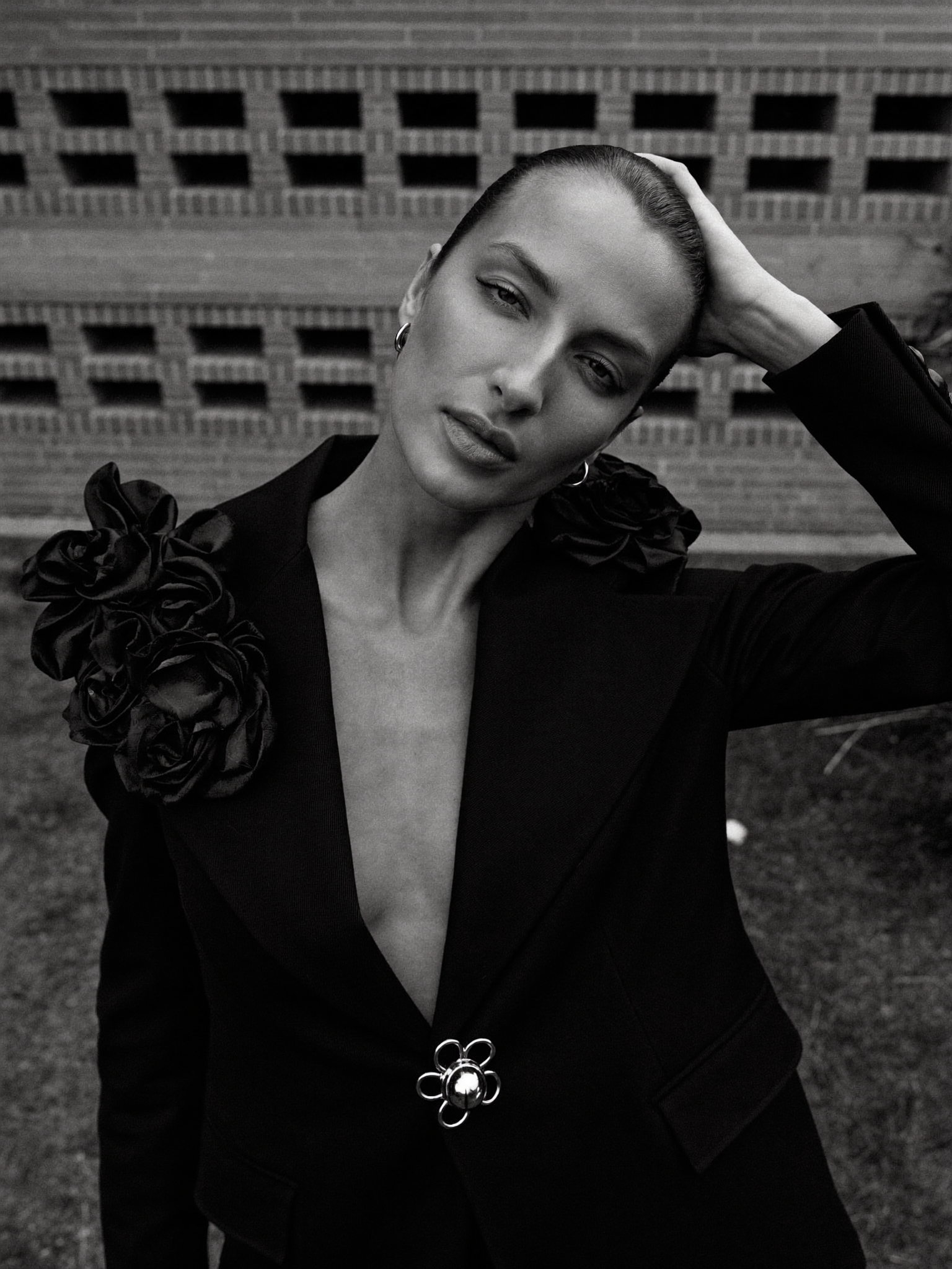 B&W woman(51)