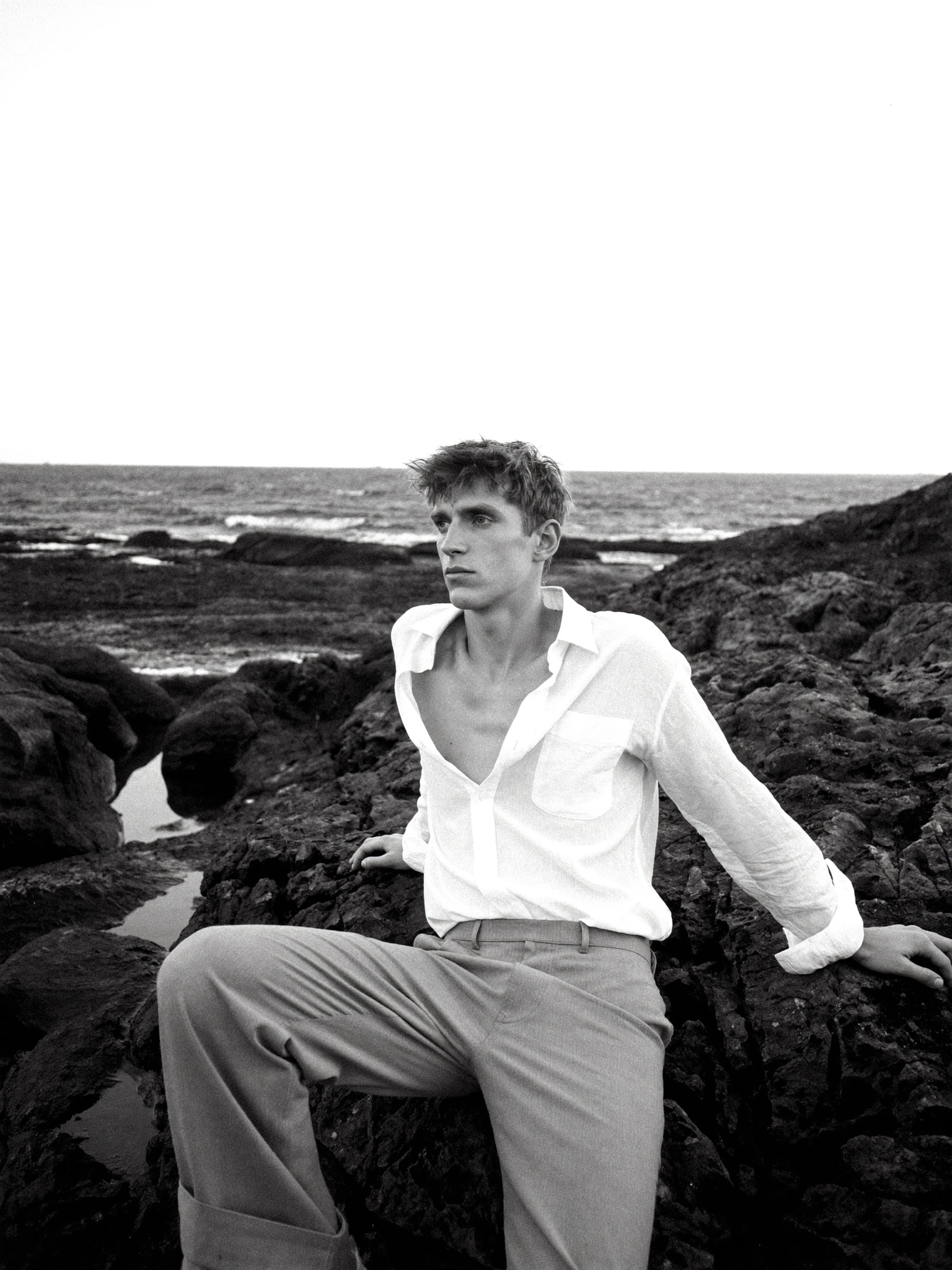 man on a sea shore(49)