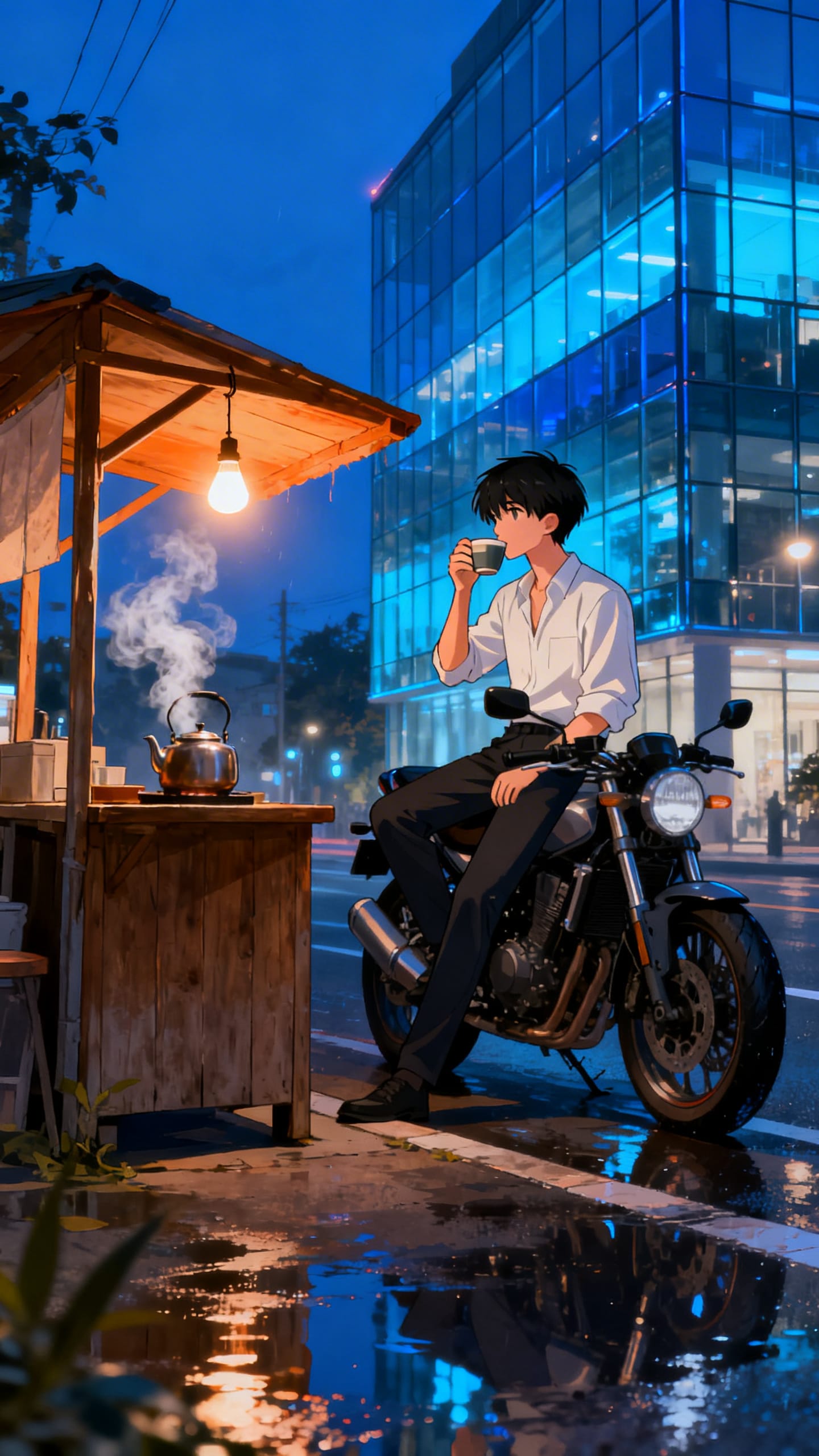 Midnight Chai Break