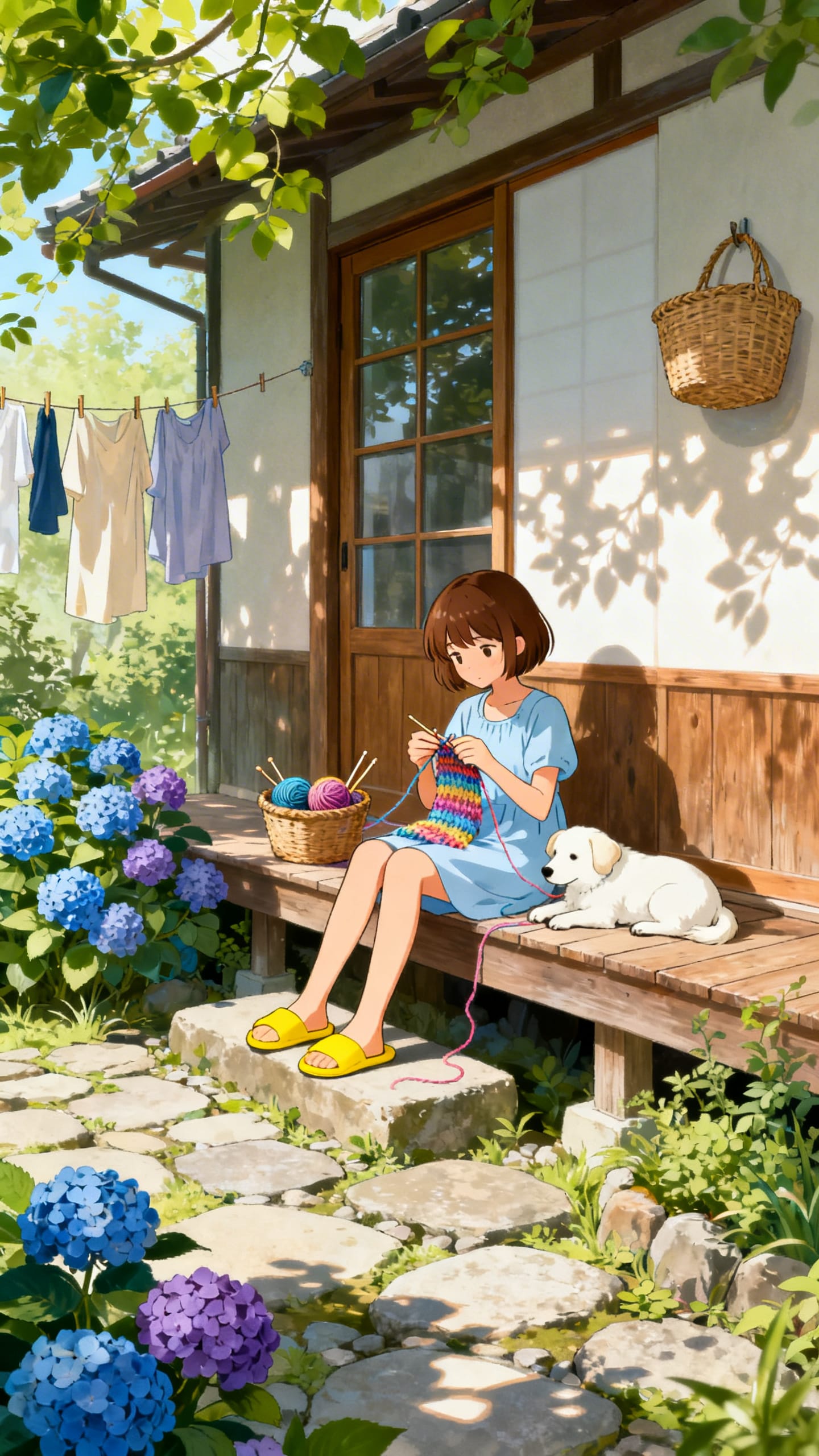 Cozy Quiet Garden Knits