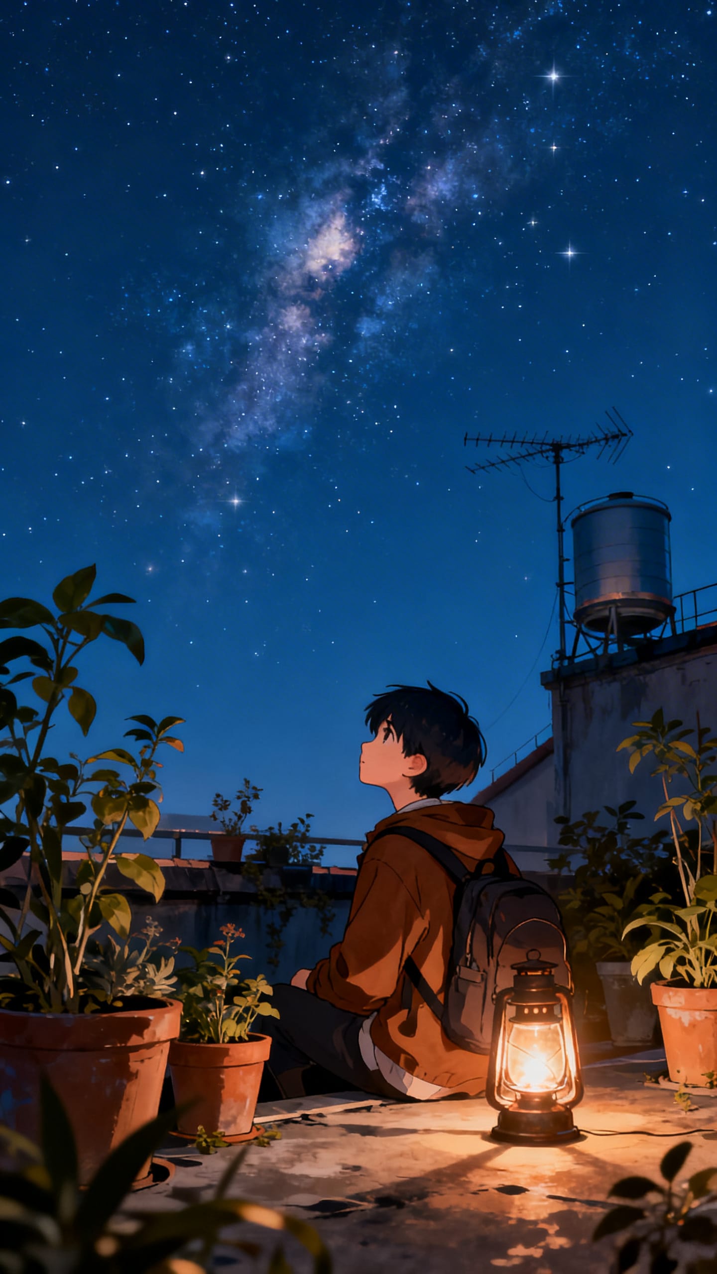 Rooftop Galaxy Pause