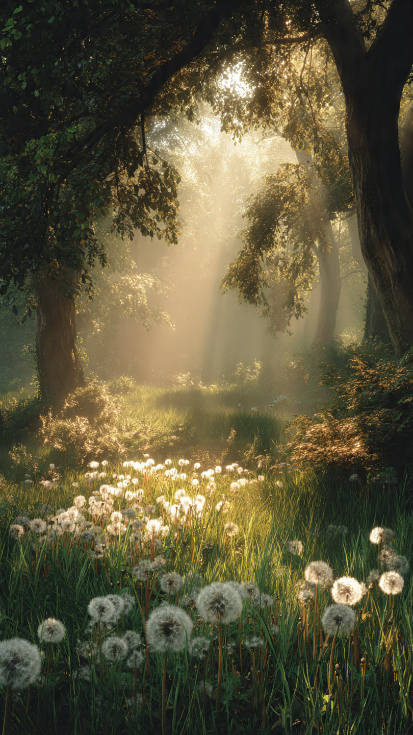 Luminous Dandelion Sanctuary
