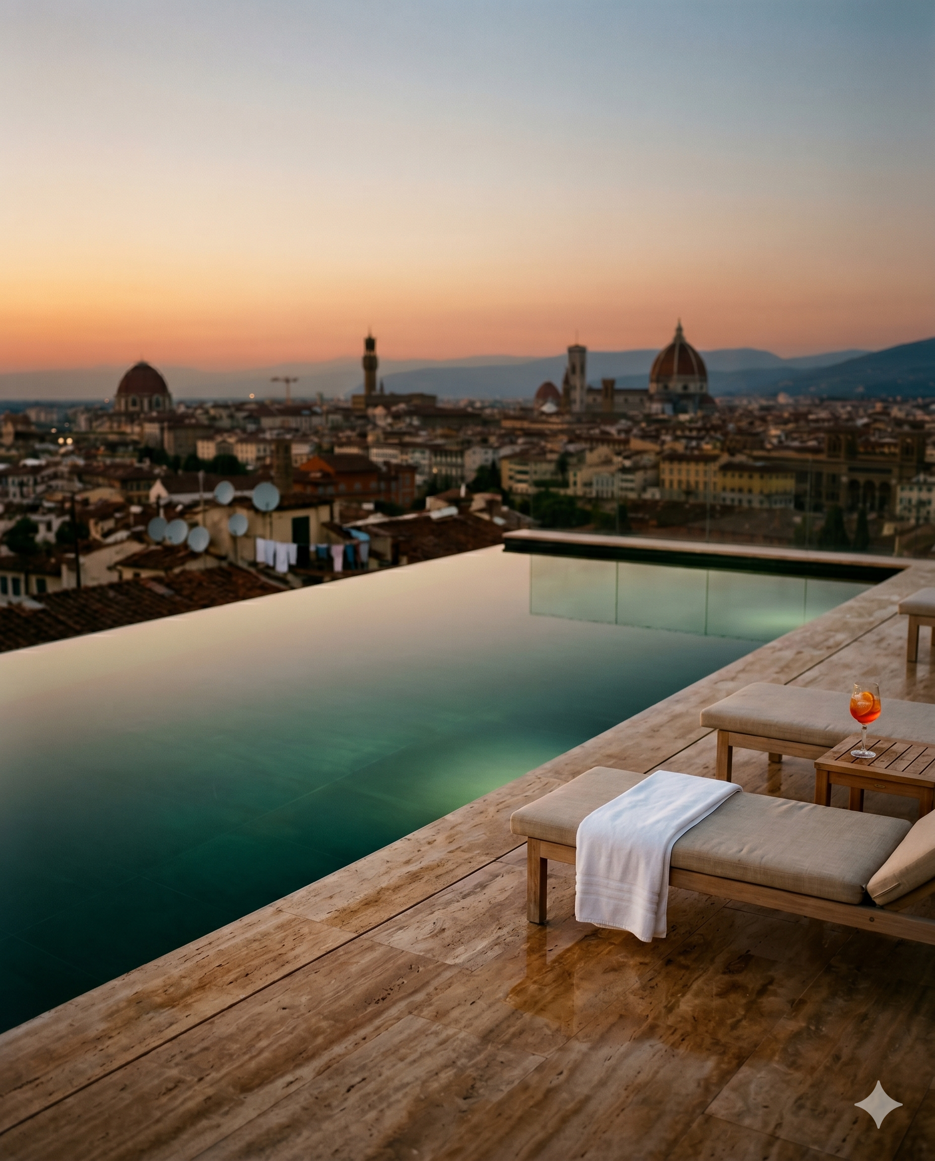 Ambient Rooftop Sunset