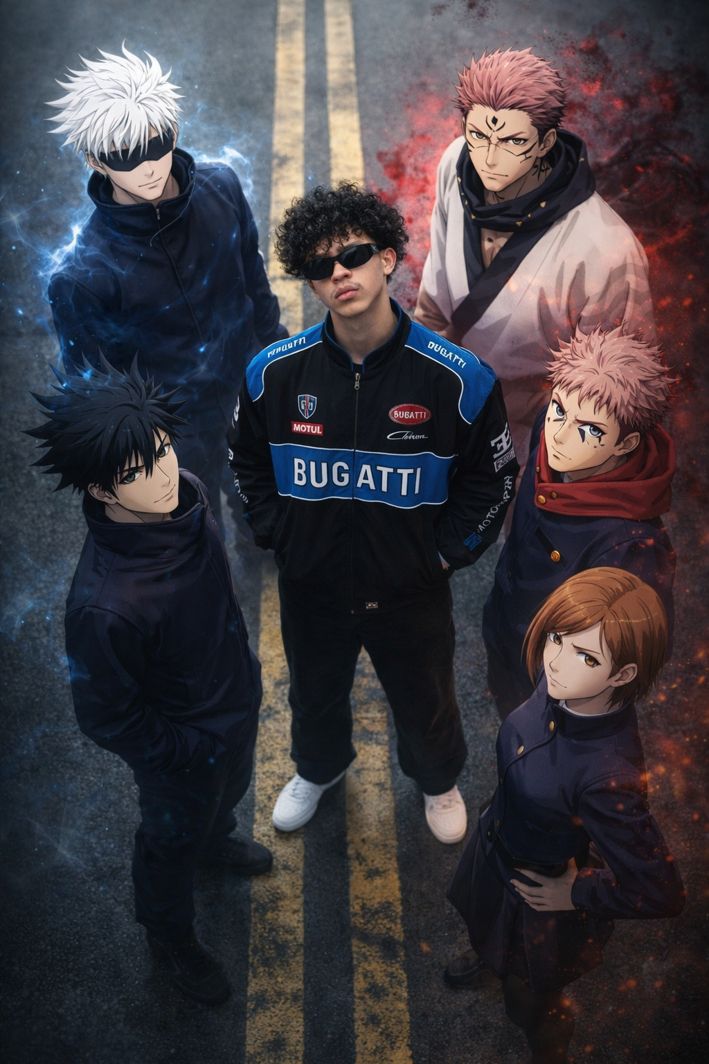 Jujutsu kaisan prompt