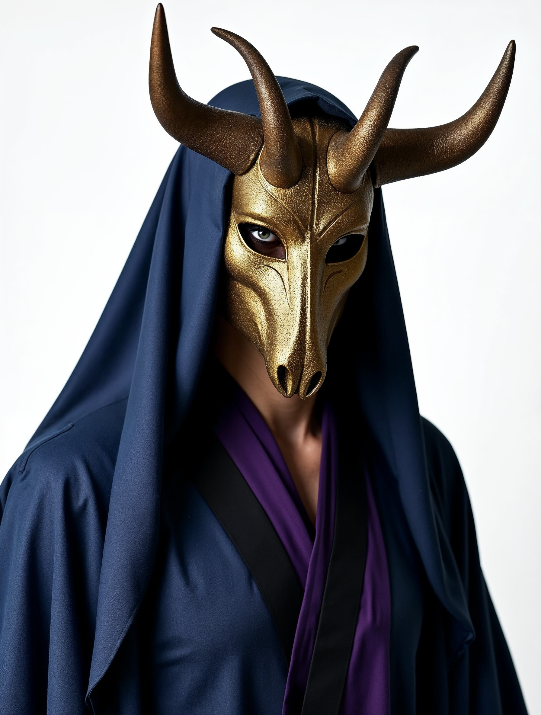 Purple Robe Masked Figure