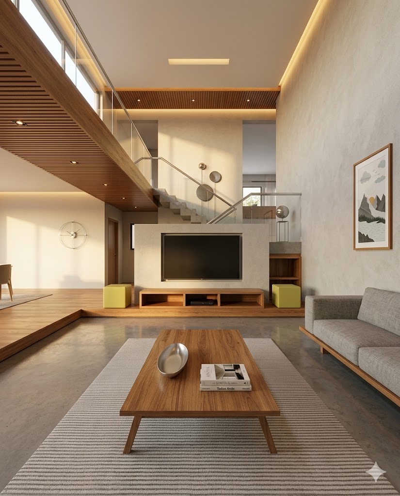 Interior Design Realistic Render