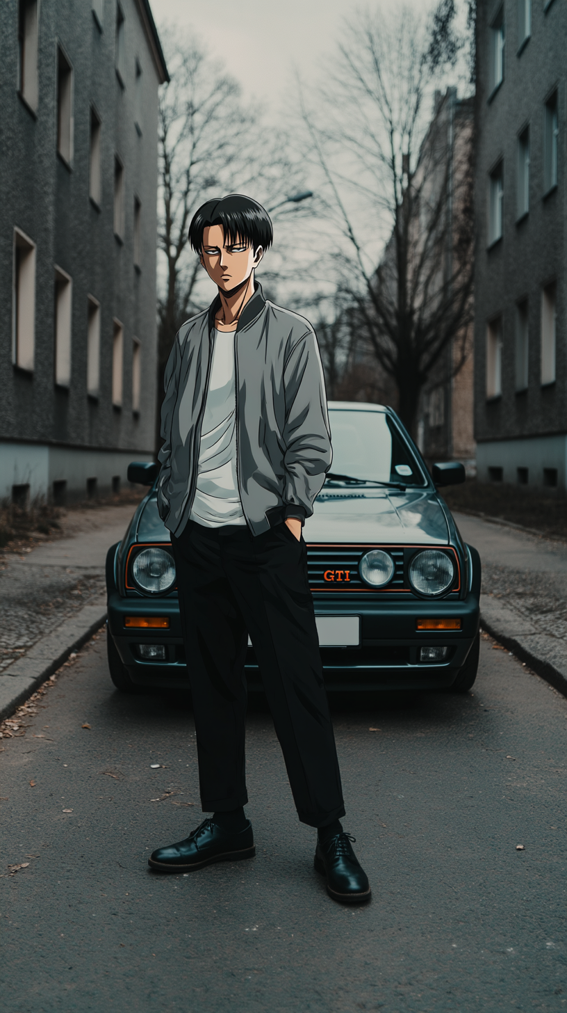 Captain In Street