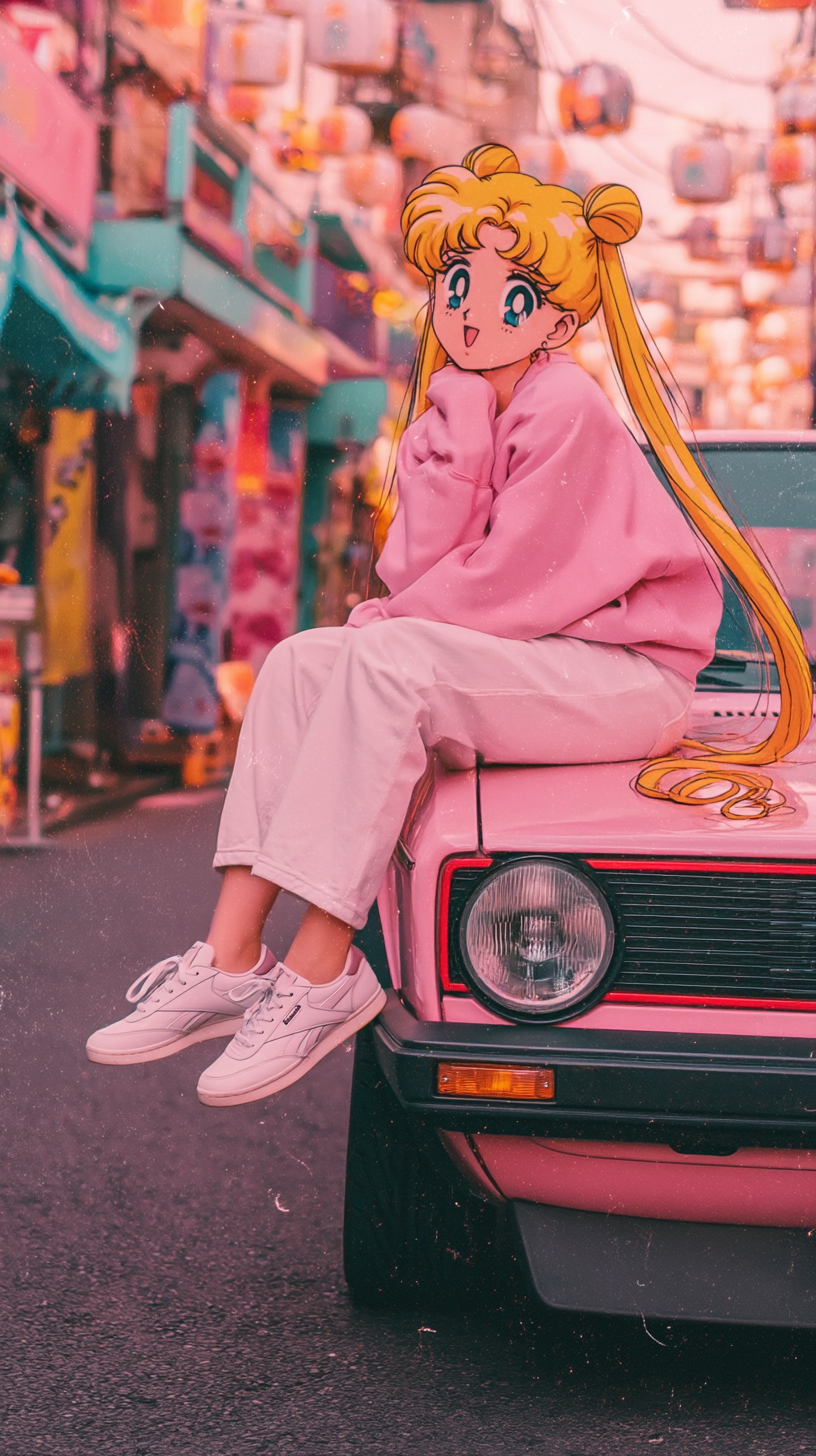 Sailor Moon  Golf GTI Mk1
