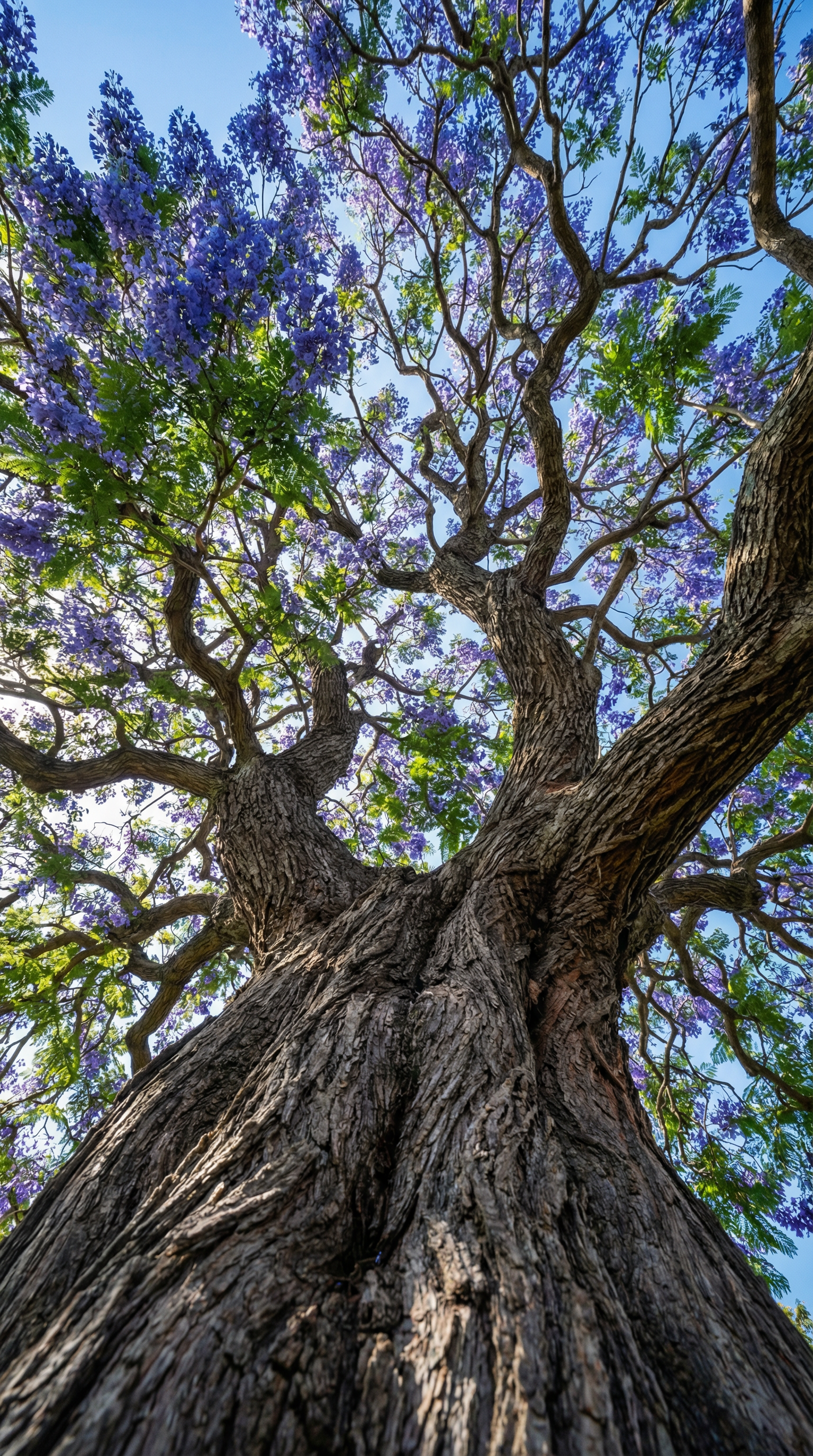 Tree Holding a Violet Sky